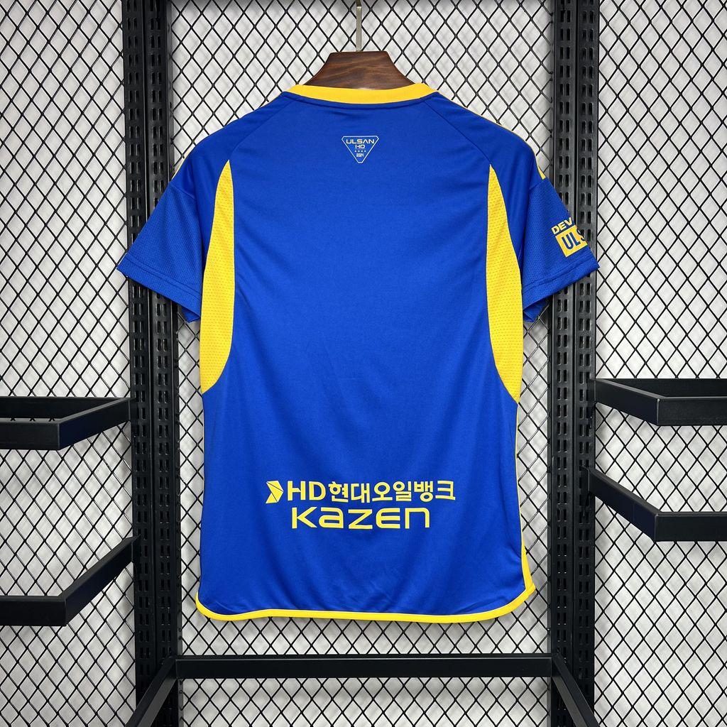ManixJersey.com | Ulsan HD FC 24-25 Home Stadium Jersey - Fans Version -Customize Name, Number and Patch | Worldwide Shipping