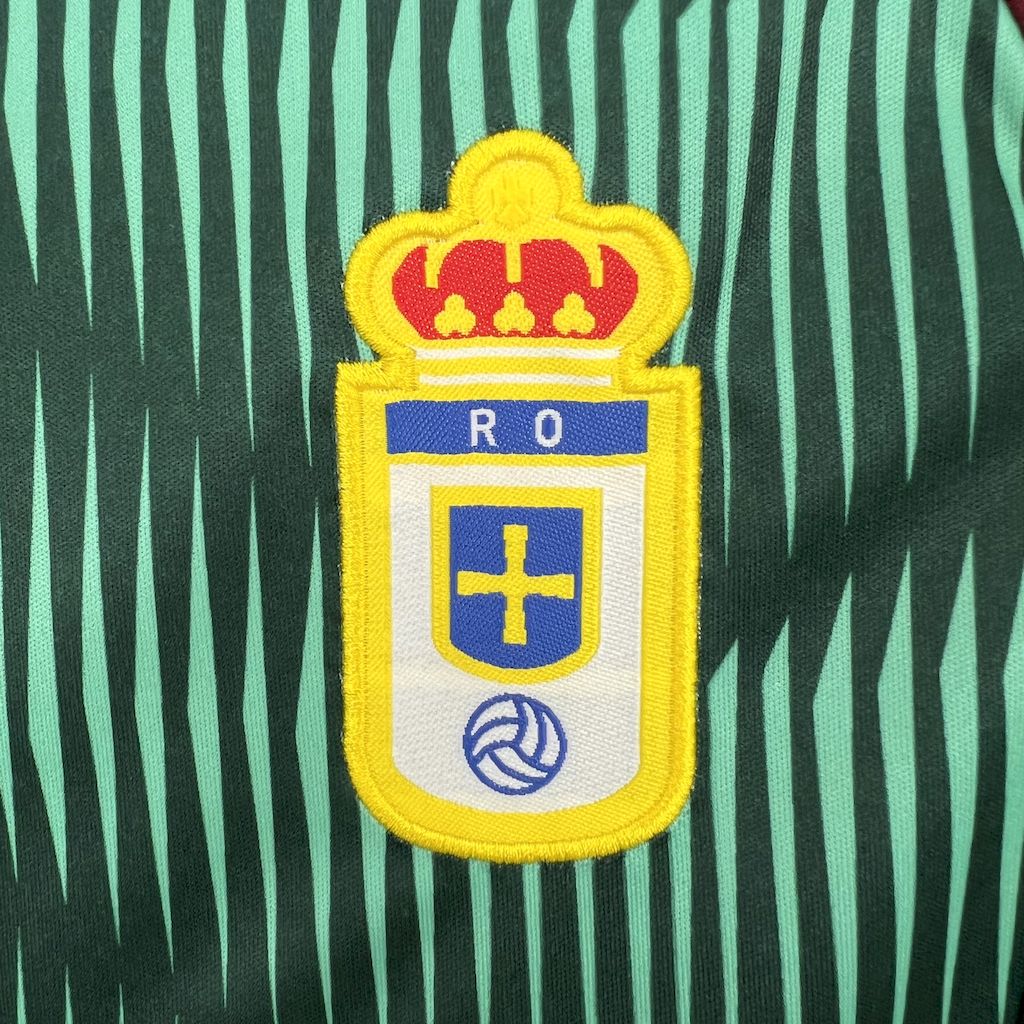 ManixJersey.com | Real Oviedo 24-25 Third Kids Kit -Customize Name, Number and Patch | Worldwide Shipping