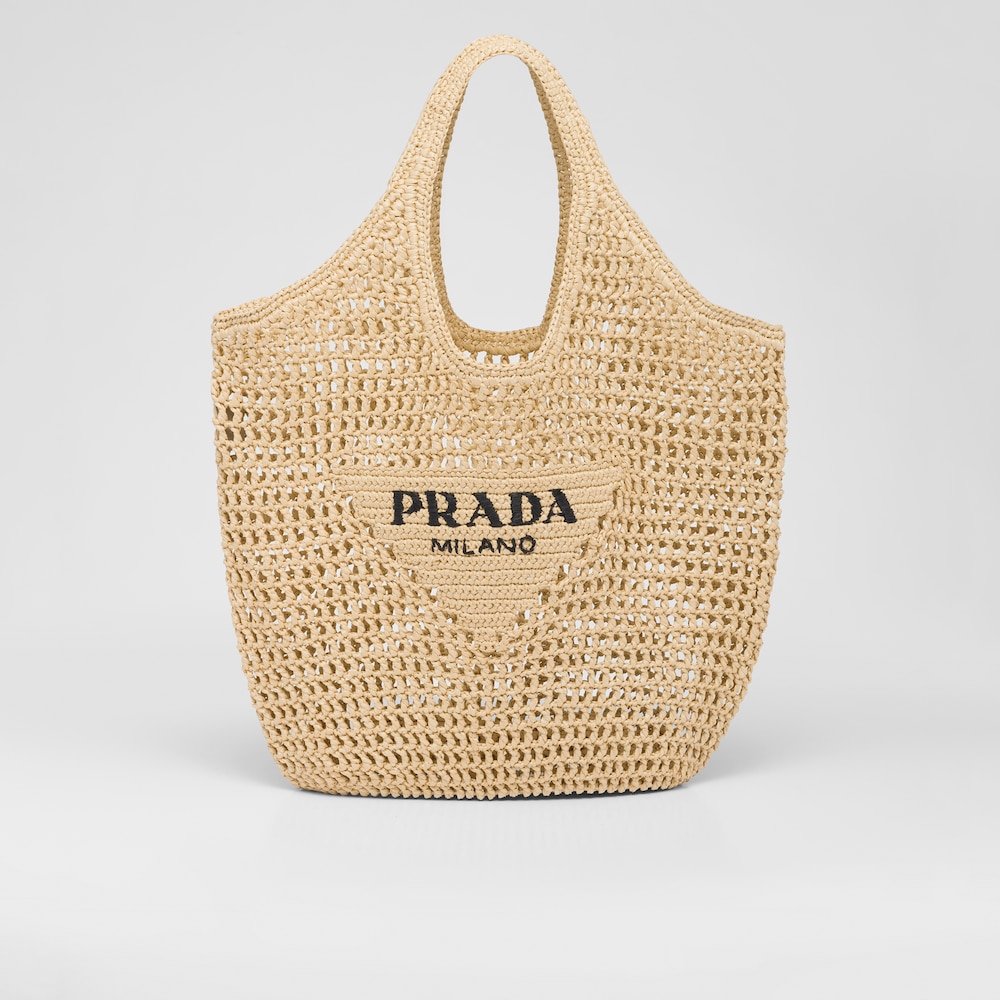 Prada ラフィア トートバッグ 1