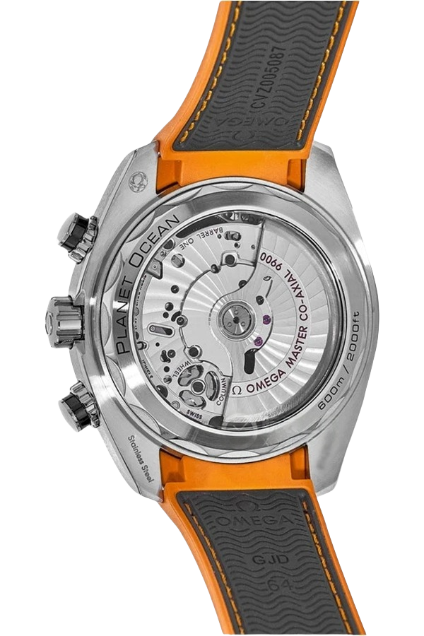 Omega Planet Ocean Ref. 215.32.46.51.01.001 Super Clone Watch – Black Dial Stainless Steel Bracelet Fake Replica