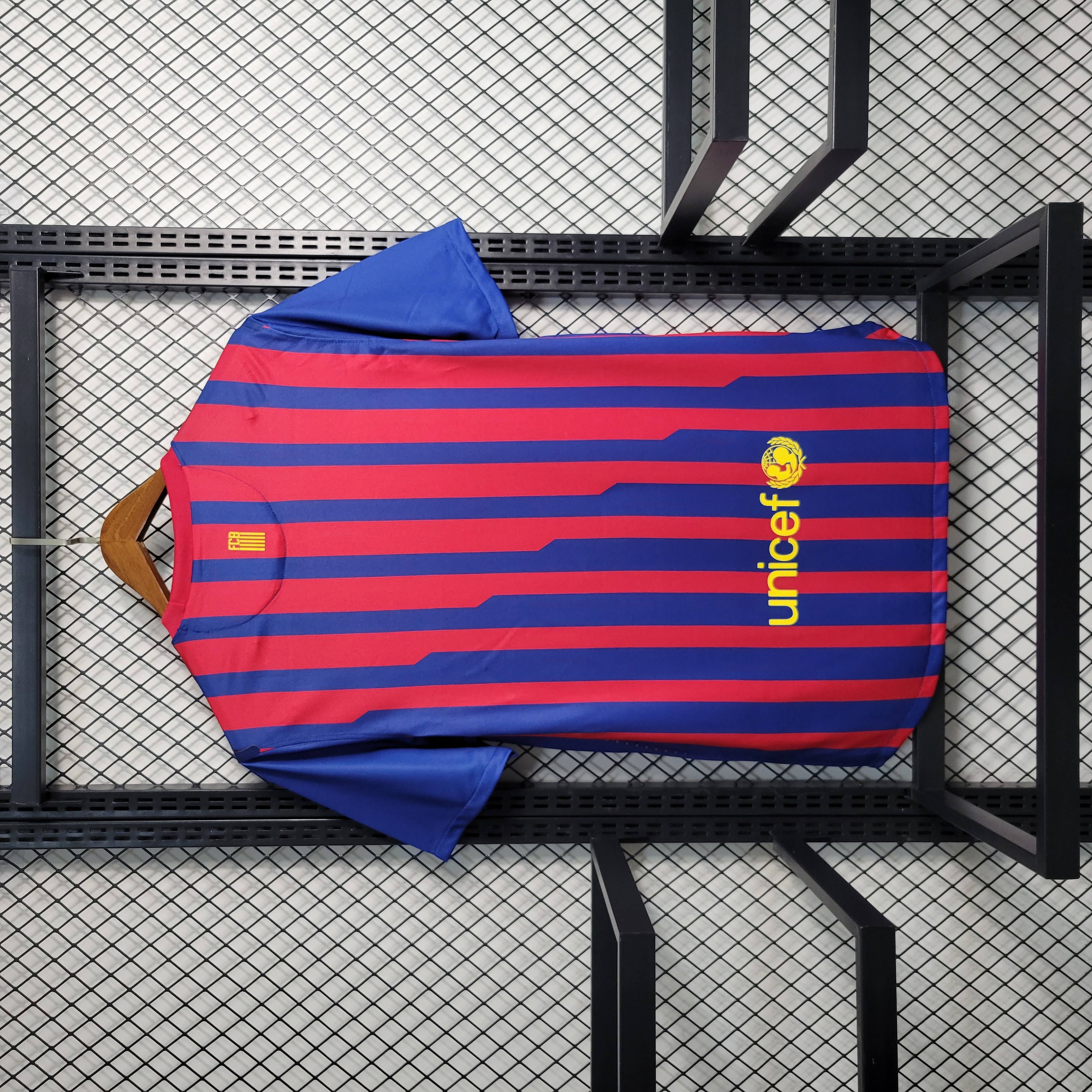 GlobeJersey-Retro Barcelona 11-12 Home Stadium Jersey