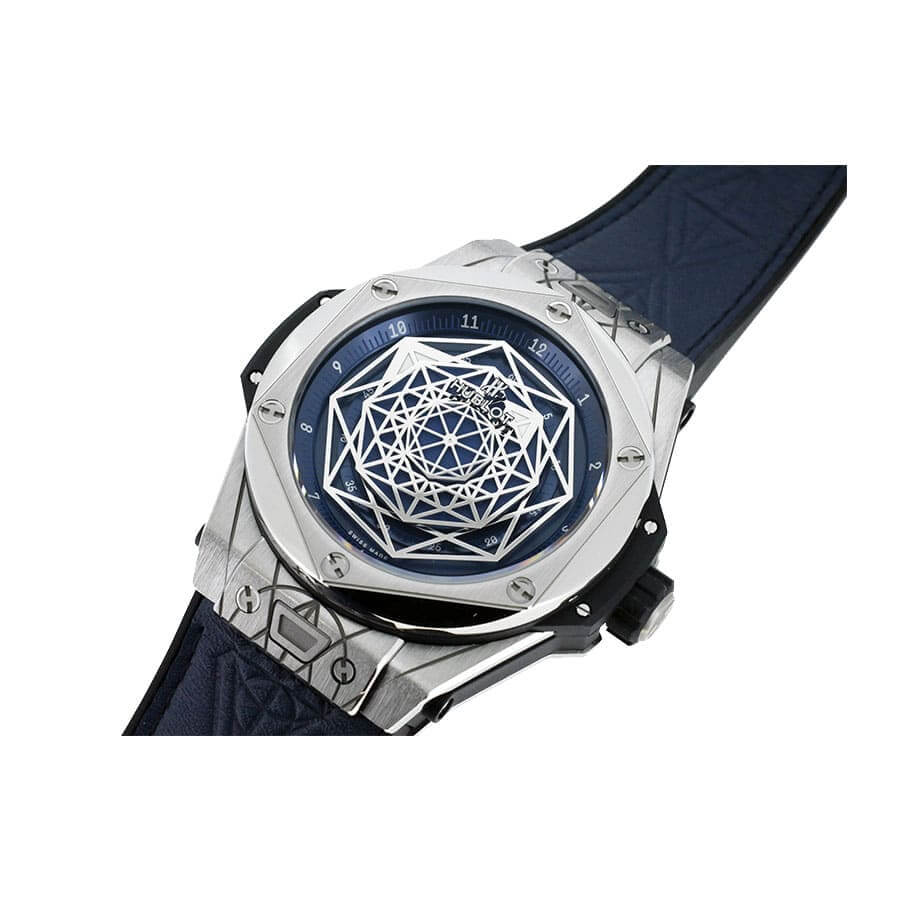 hublot big bang sang bleu titanium blue watch 415 nx 7179 vr