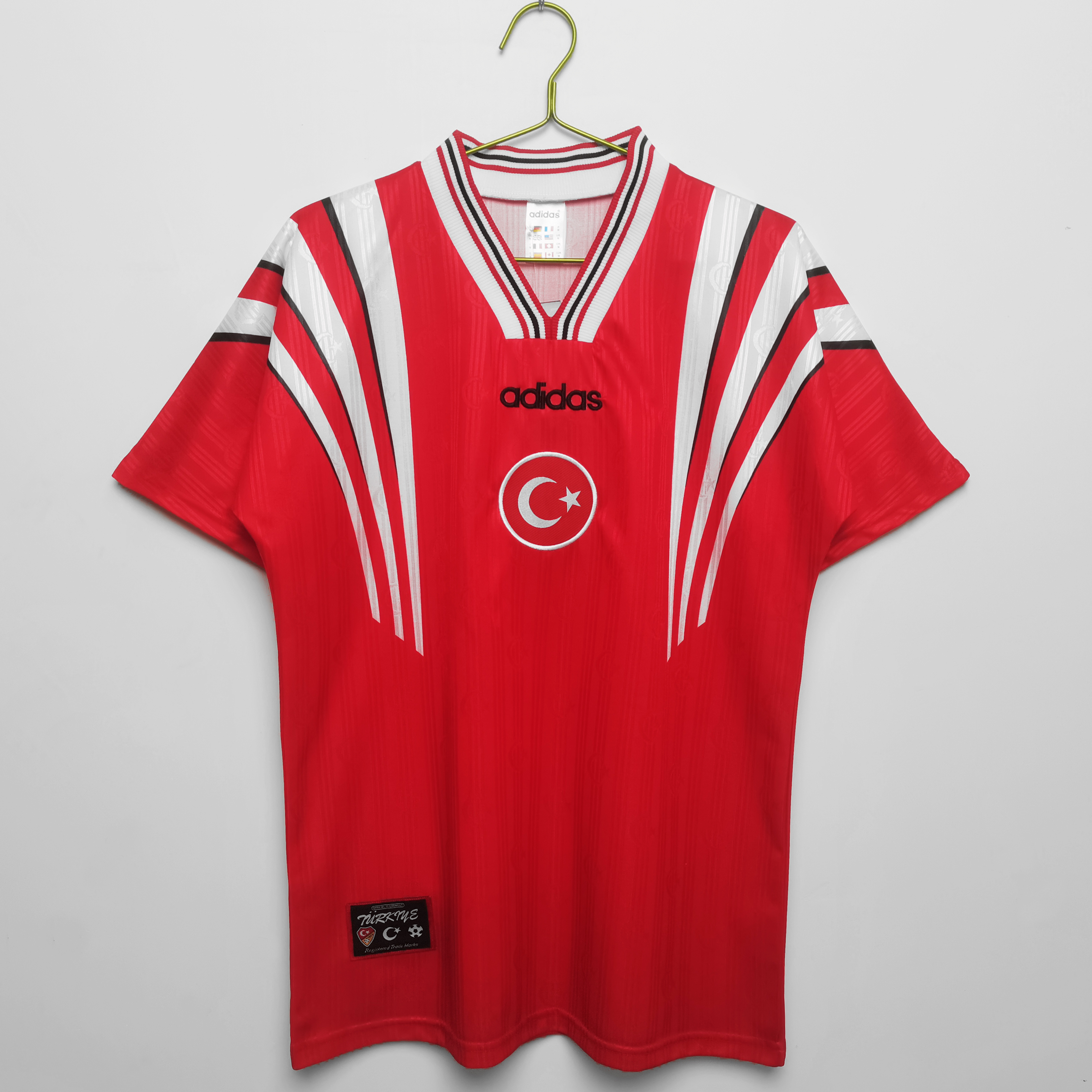 GlobeJersey-Retro Turkey 1996 Home Stadium Jersey