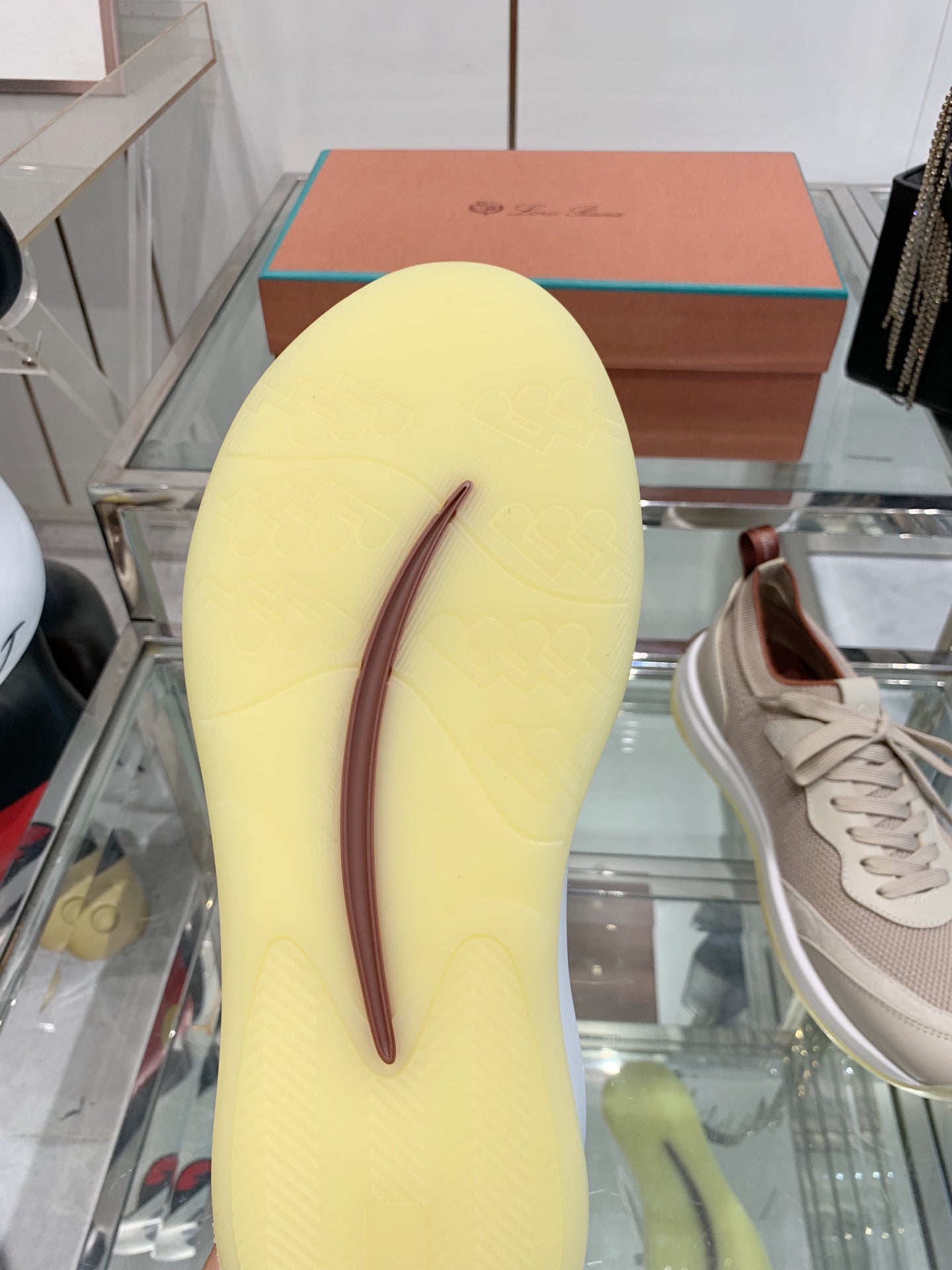 SNEAKER IN LIGHT PINK CANVAS MIX SUEDE WITH LAMBSKIN、mysite、Cacoeks