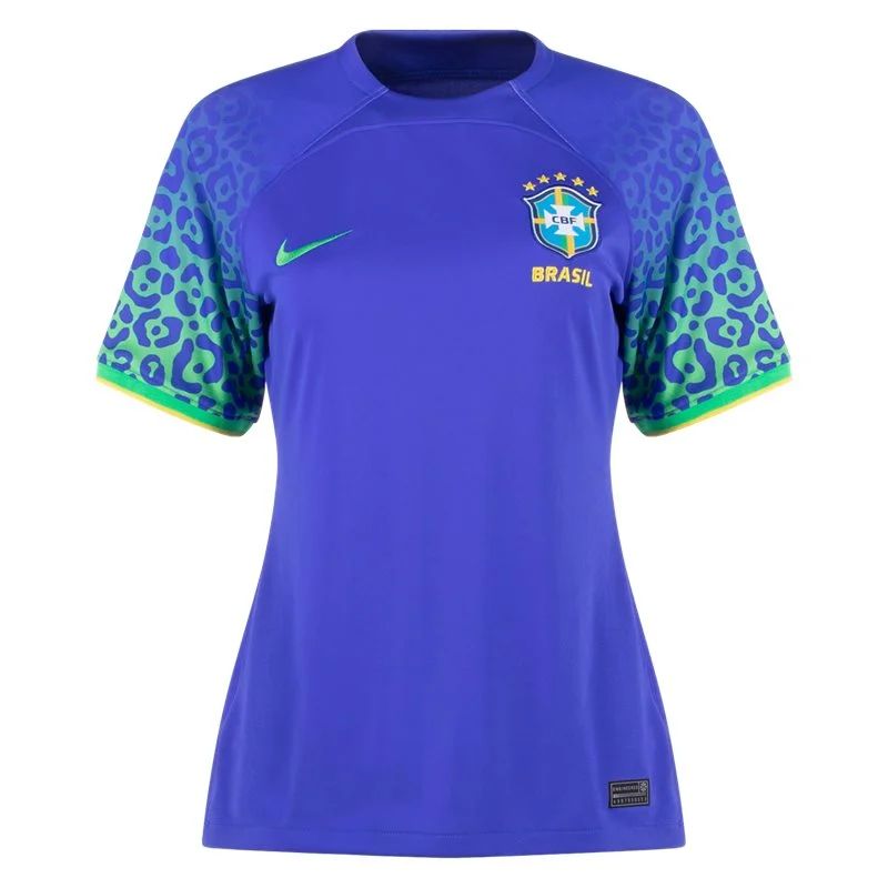 2022 Women's Brazil Away Jersey-mysite Custom Football Kit- Nextkits