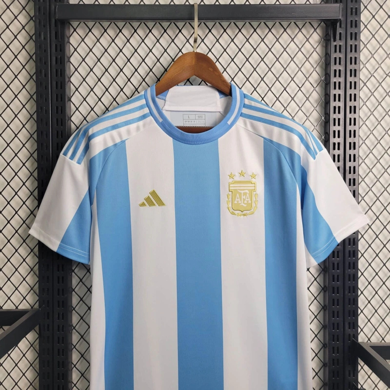 GlobeJersey-Argentina 2024 Home Stadium Jersey - Fans Version
