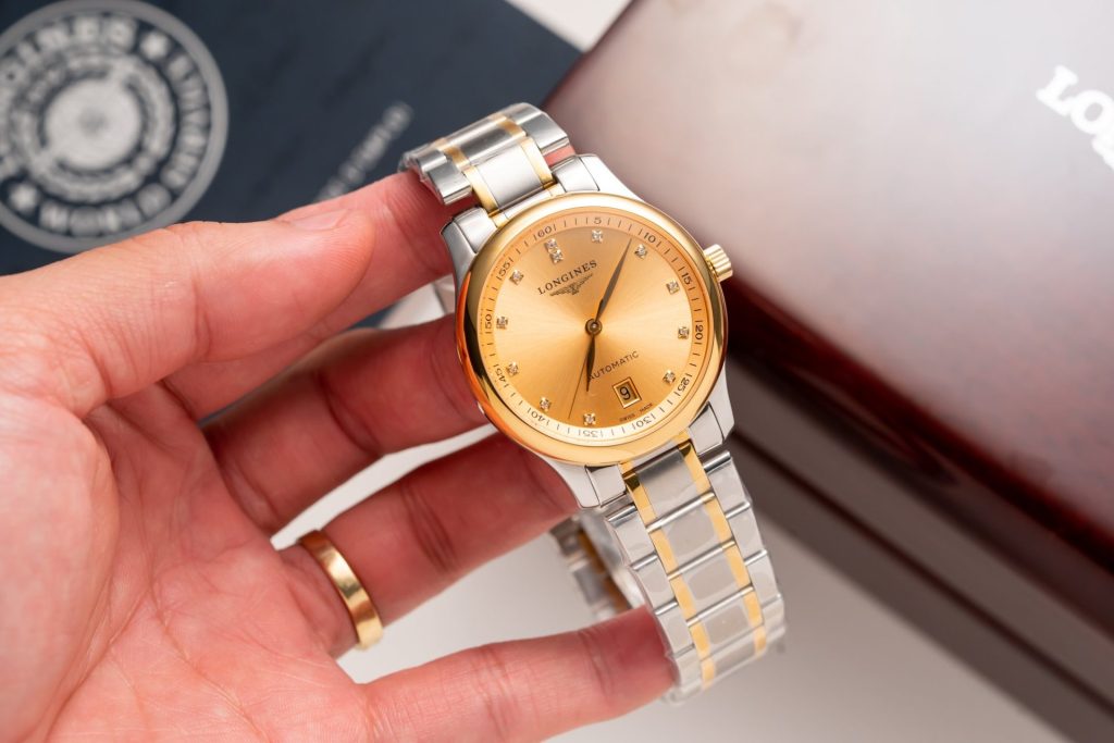 Đồng Hồ Longines Master Collection L2.628.5.37.7 Rep 11 Mặt Vàng 38 (7)