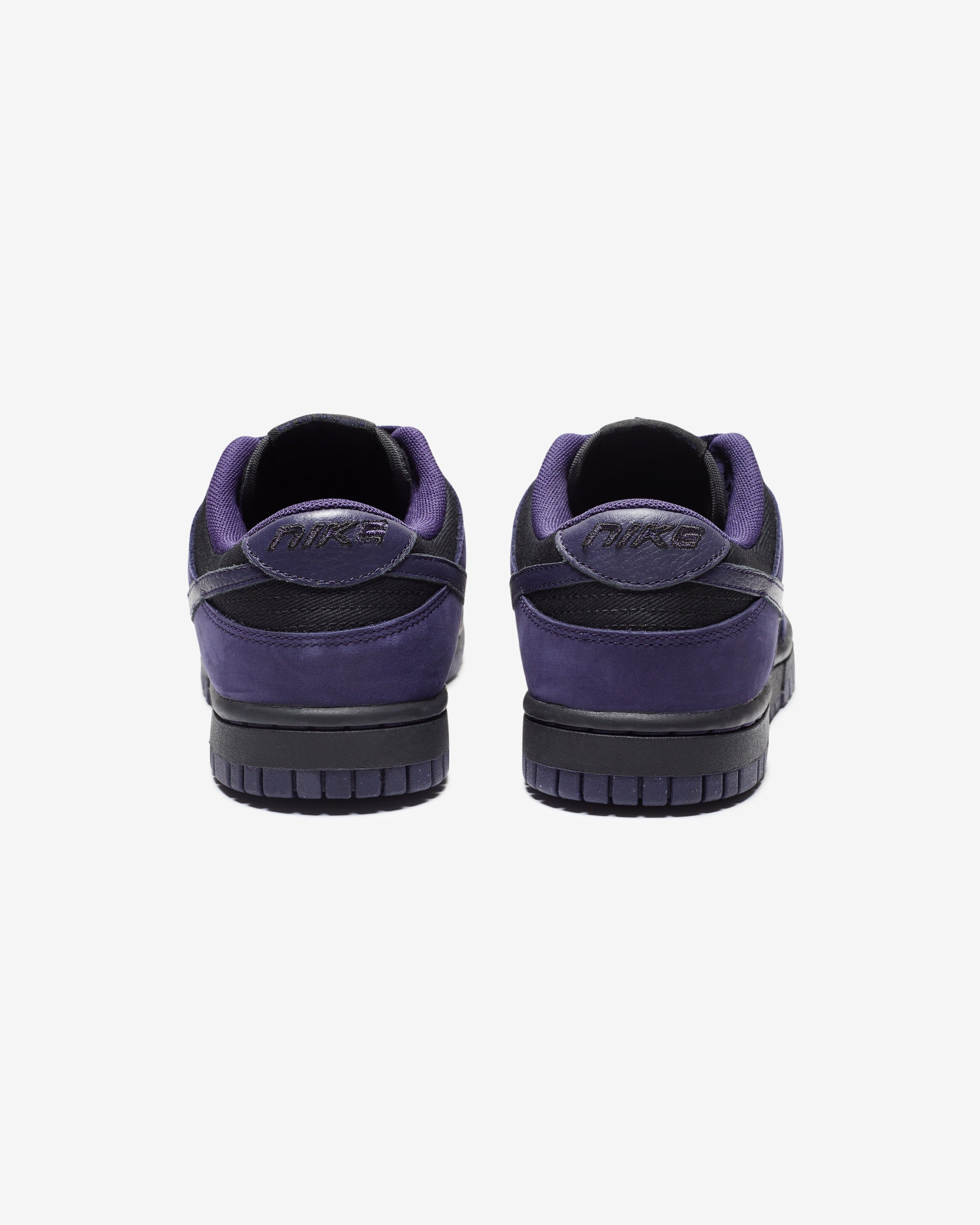 NIKE WOMEN'S NIKE DUNK LOW LX NBHD - BLACK/ PURPLEINK