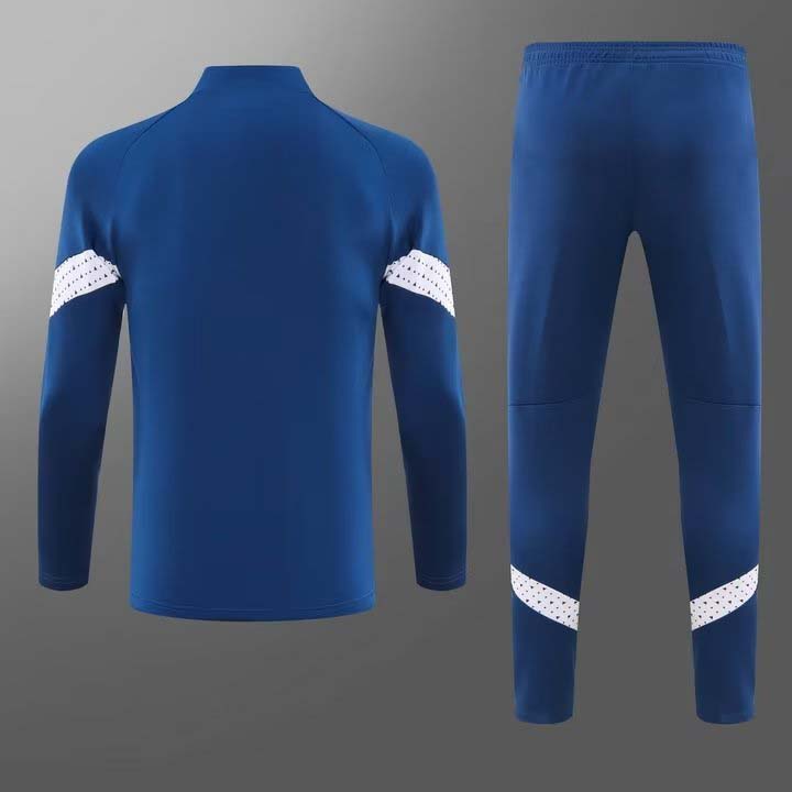 2023/2024 Olympique de Marseille Long Zip Jacket Dark Blue Football Jersey Set:football jersey mysite: unitedjerseyfootball 邓江浪:football