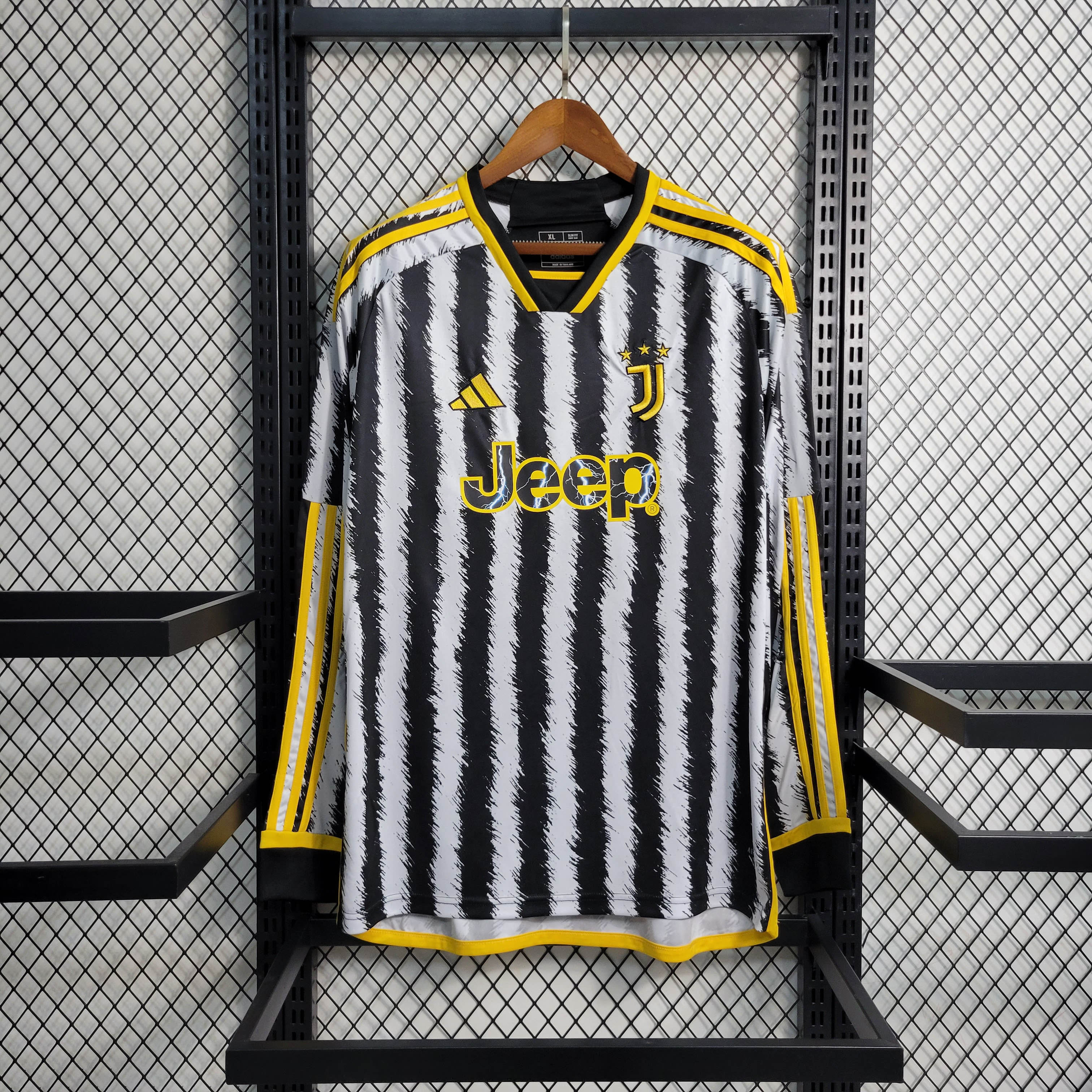 2023/2024 Long Sleeve Juventus Home 1:1 Thai Quality:football jersey mysite: unitedjerseyfootball 邓江浪:football