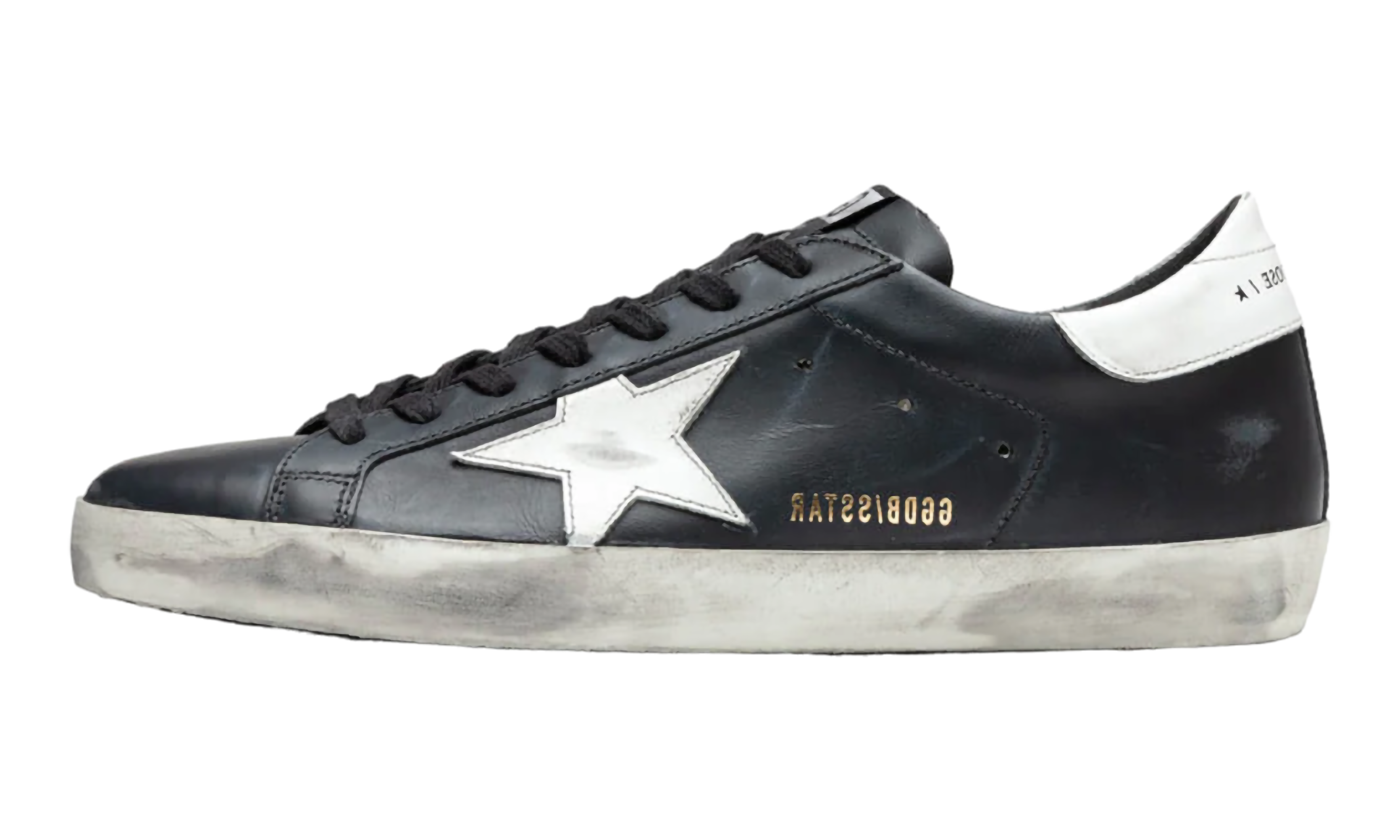 Super Star "BLACK LEATHER/WHITE STAR"、mysite、Cacoeks