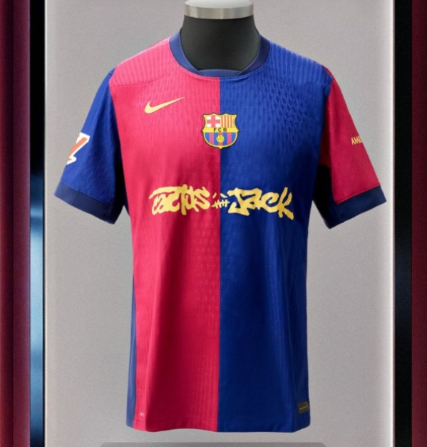 2025/2026 Barcelona Travis Scott Player Jersey 1:1 Thailand Quality:football jersey mysite: unitedjerseyfootball 邓江浪:football