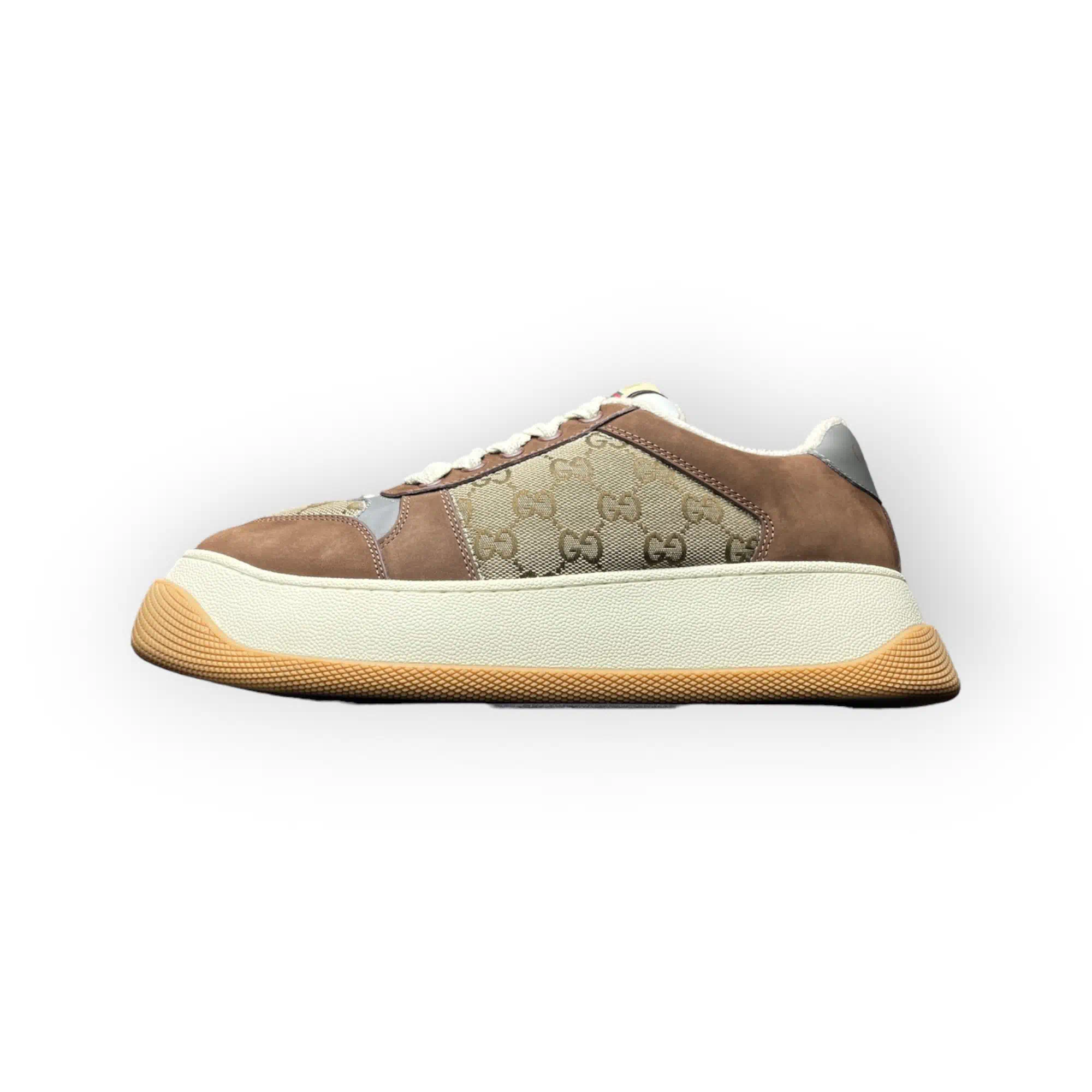Gucci Screener GG Sneaker Beige Ebony、mysite、Cacoeks