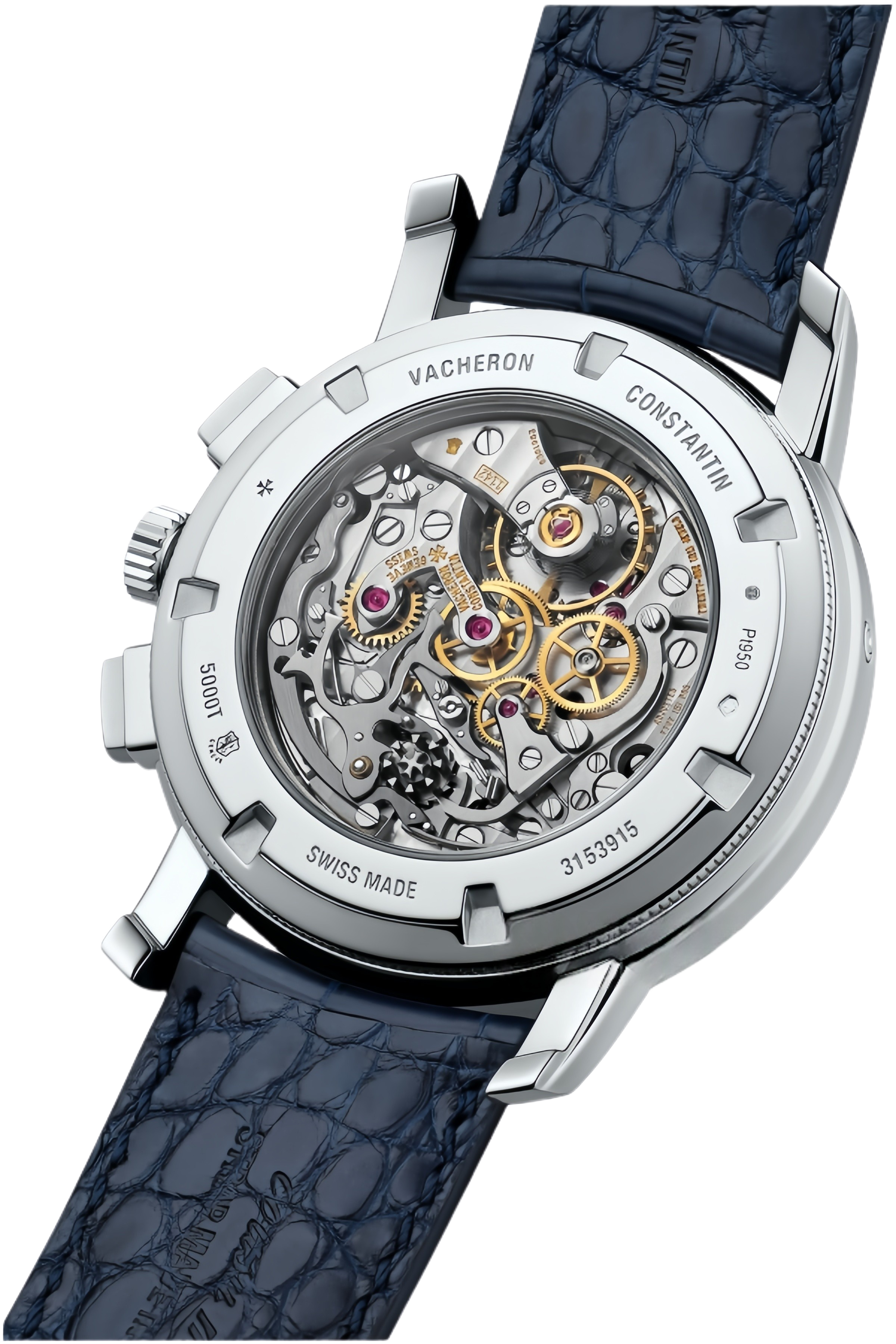 Vacheron Constantin Traditionnelle Ref. 5000T/000P-B975 Super Clone Watch – Platinum Case Grey Dial Perpetual Calendar Replica