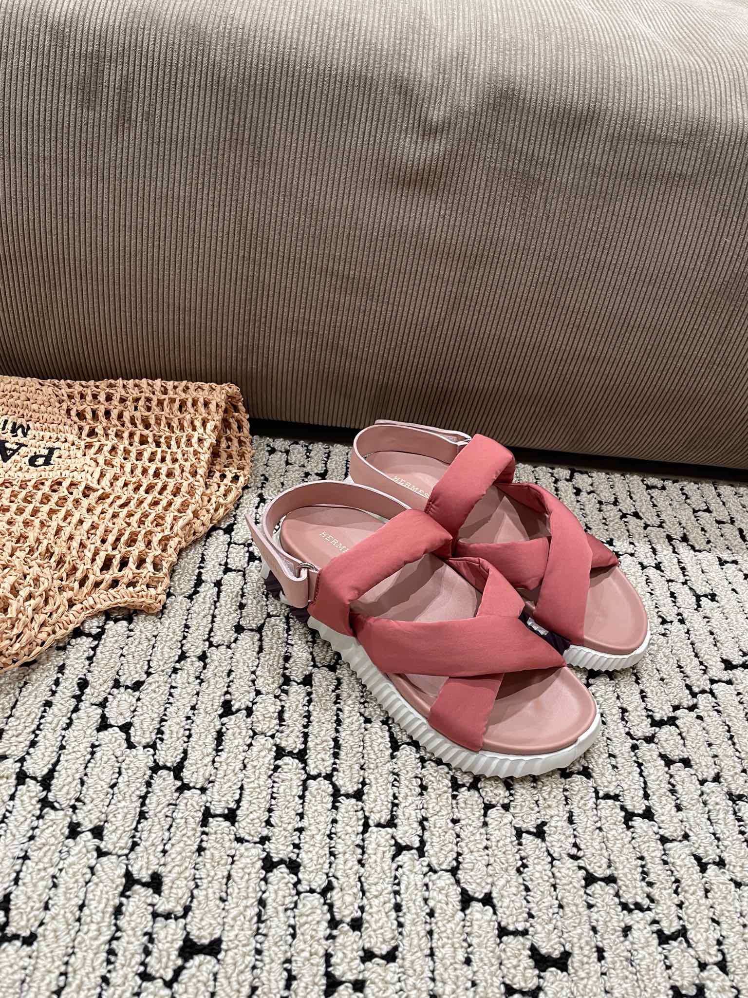 ELECTRIC SANDAL ROUGE CALFSKIN、mysite、Cacoeks