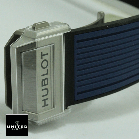 Hublot Big Bang 84.394.-5471.NL_.7112.RX Blue Rubber Replica steel clasp
