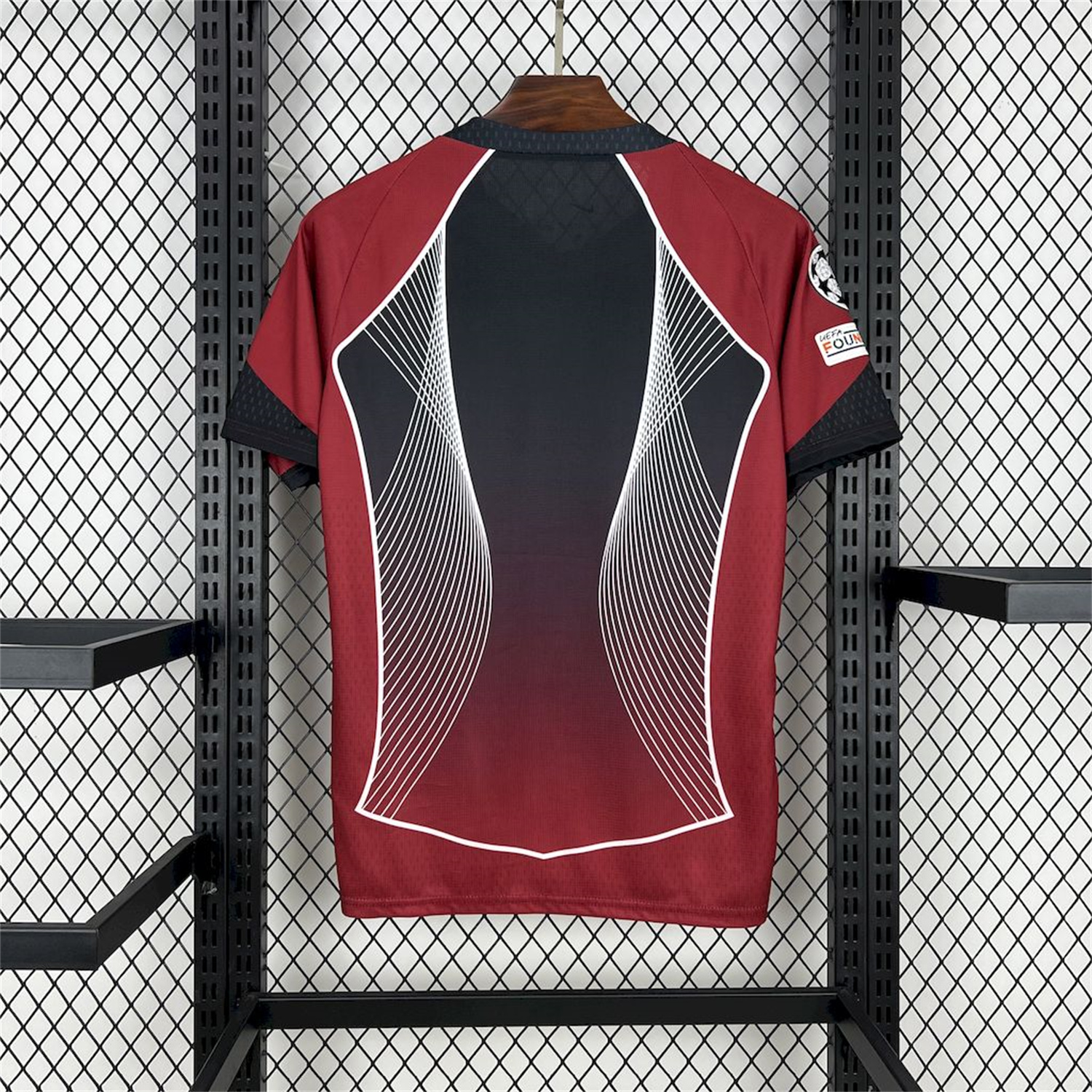 UltraTrikot-Barcelona 25-26 T90 Red Black Gradient and White Lines Special Jersey - Fans Version