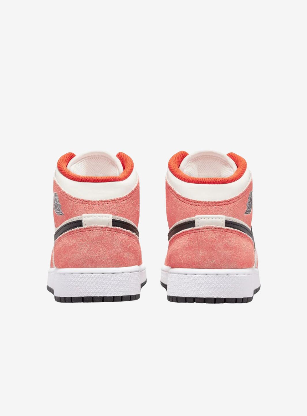 Air Jordan 1 Mid SE Orange Suede、JORDAN、Cacoeks