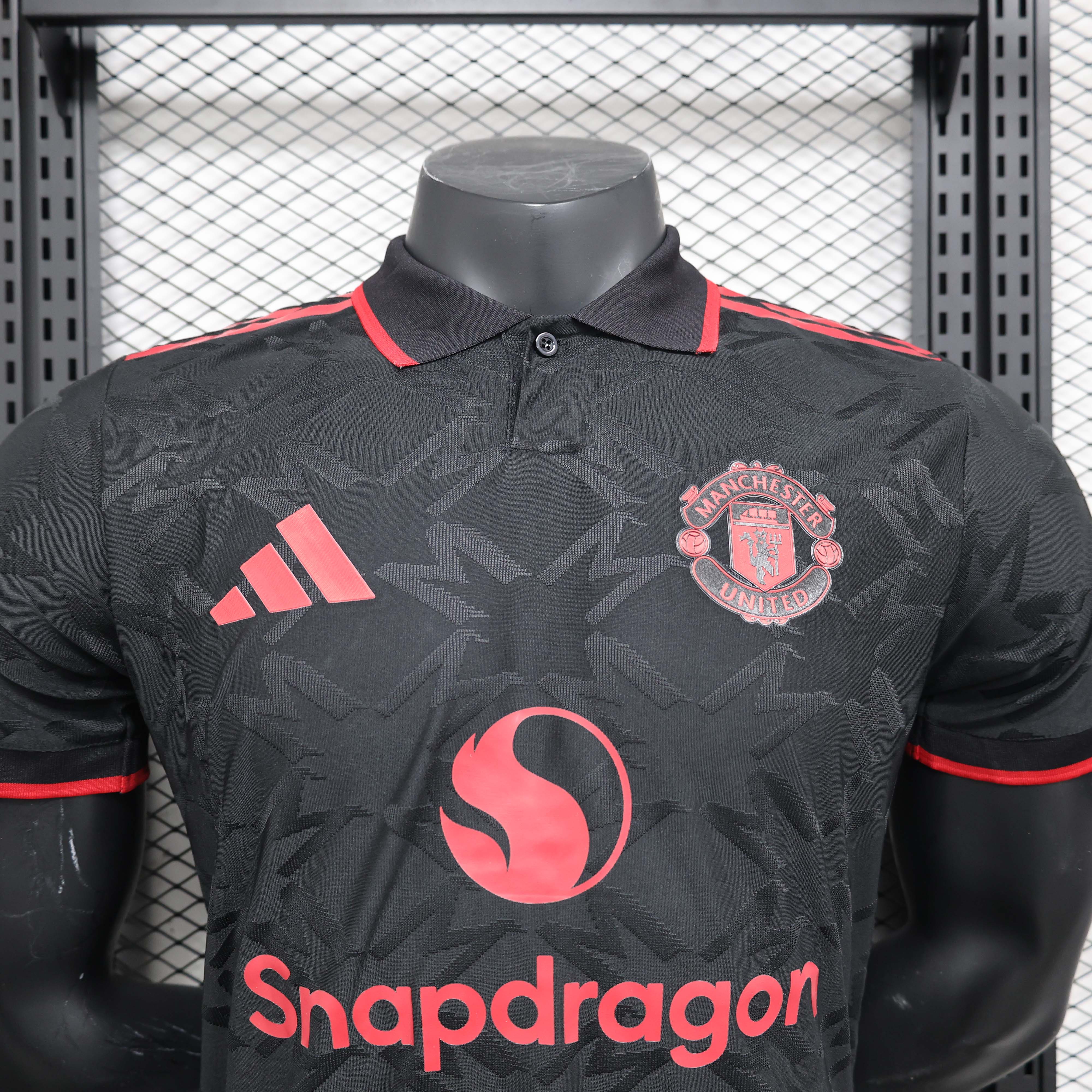 2024/2025 Player Version Manchester United Special Edition black Football Shirt 1:1 Thai Quality:football jersey mysite: unitedjerseyfootball 邓江浪:football