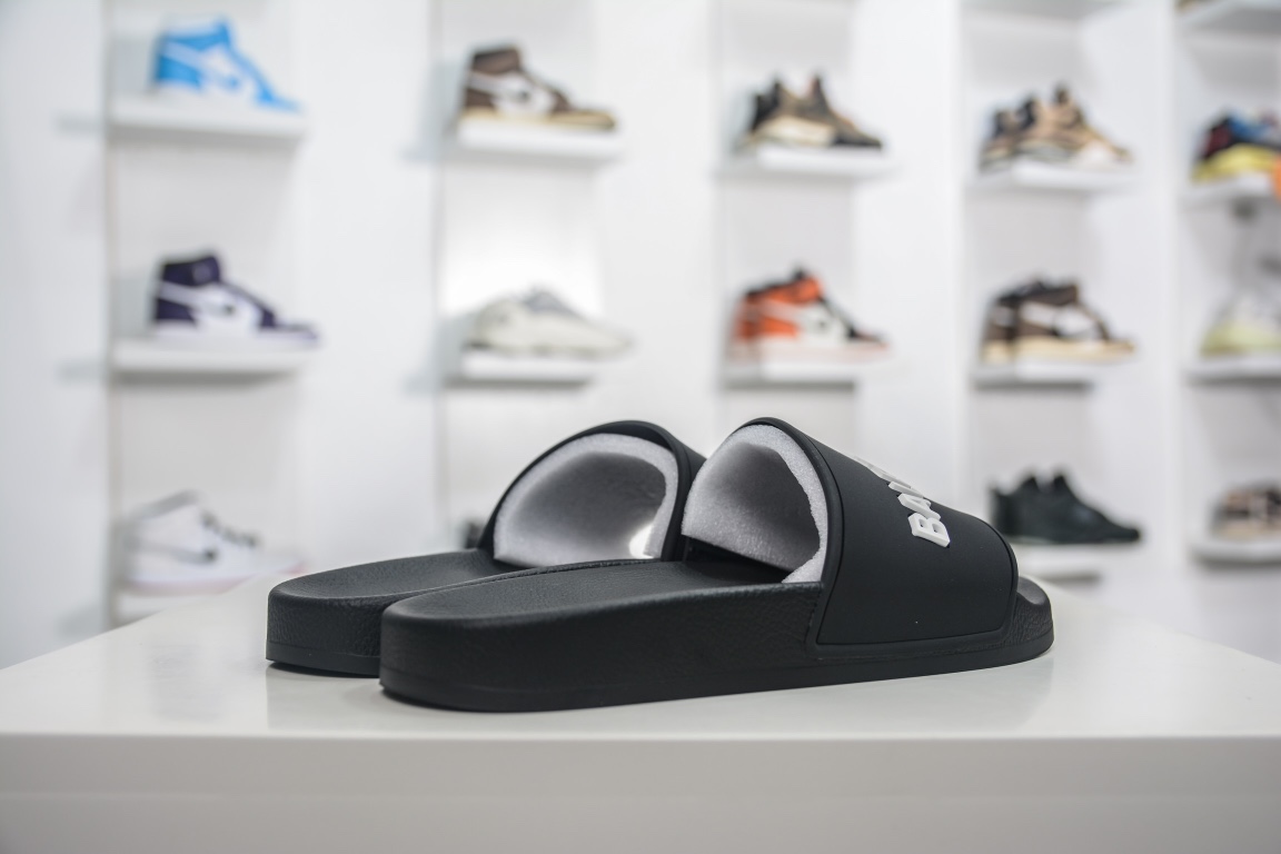 Balenciaga Pool Side Sandal Black、mysite、Cacoeks