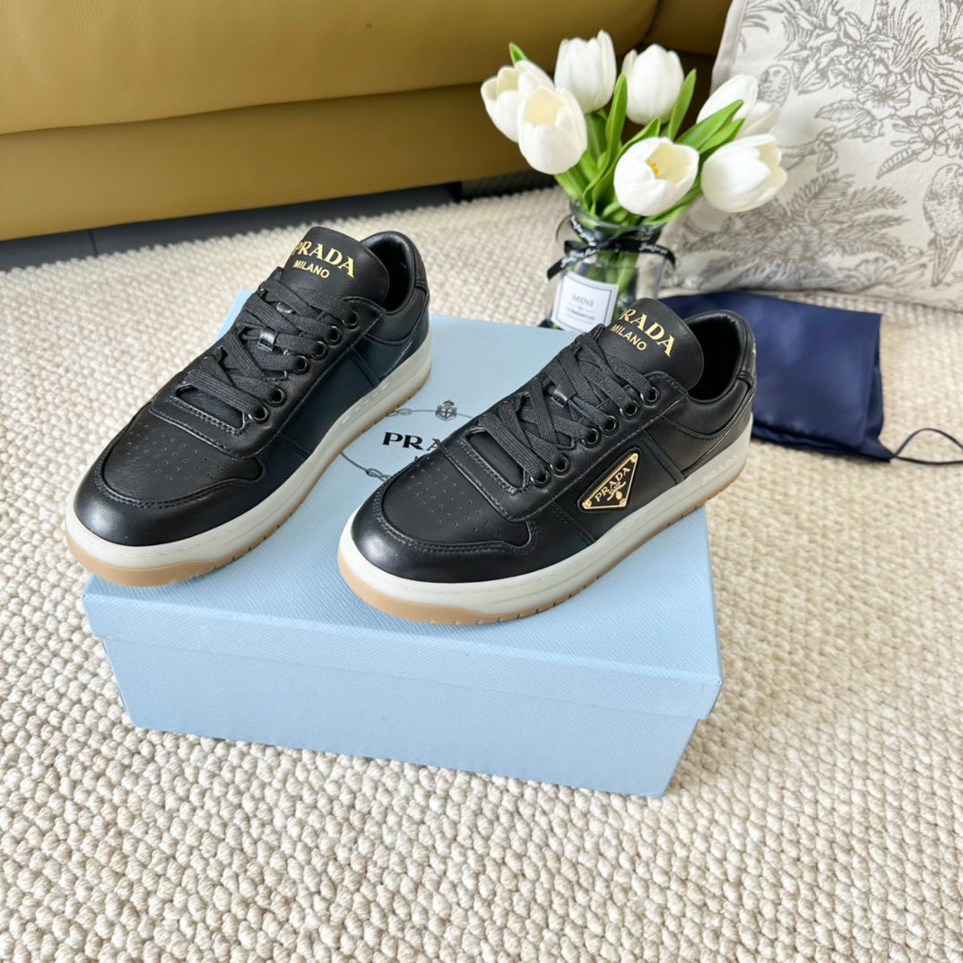 PRA DOWNTOWN NAPPA SNEAKERS BLACK CALFSKIN、mysite、Cacoeks