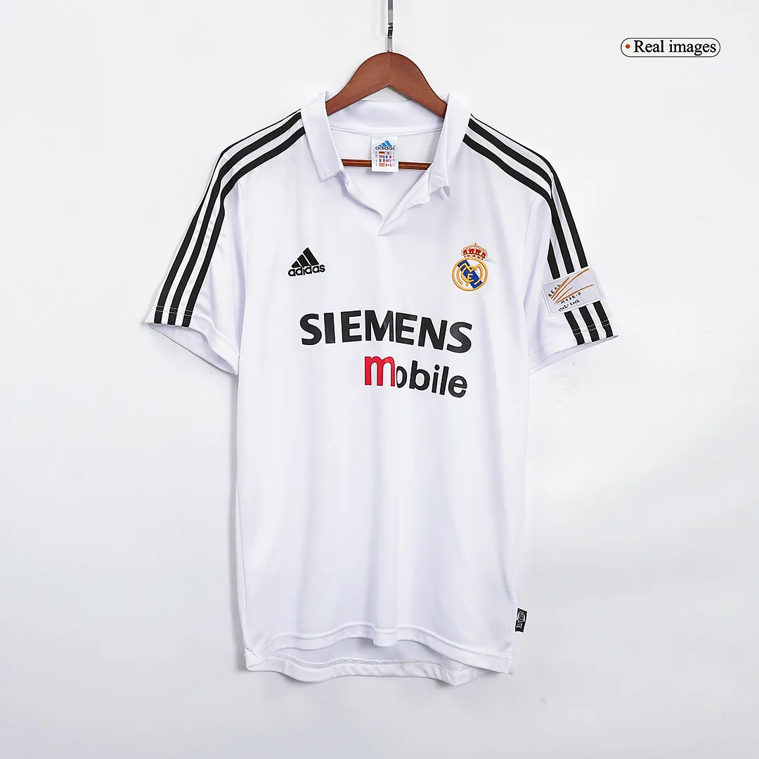 02-03 Real Madrid home soccer jersey-Retro version: Ajax 24-25 Home Stadium Jersey - Fans Version mysite: Adidas luxuryfootballshirts.com: https://www.luxuryfootballshirts.com/