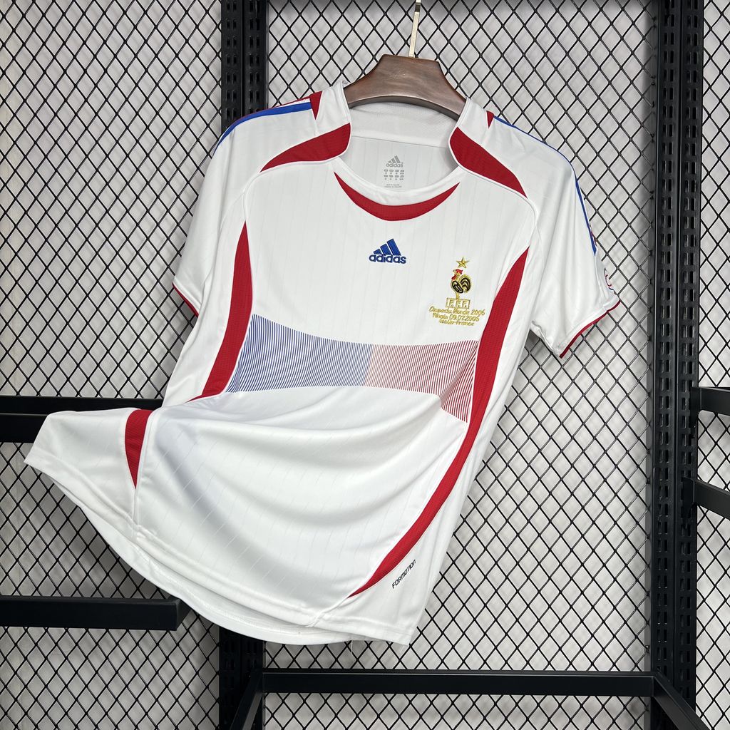 SIUjerseys-Retro France 2006 Away Stadium Jersey