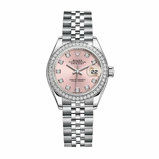 Rolex Datejust 126234 Diamond Bezel Pink Dial Replica-fasswatch