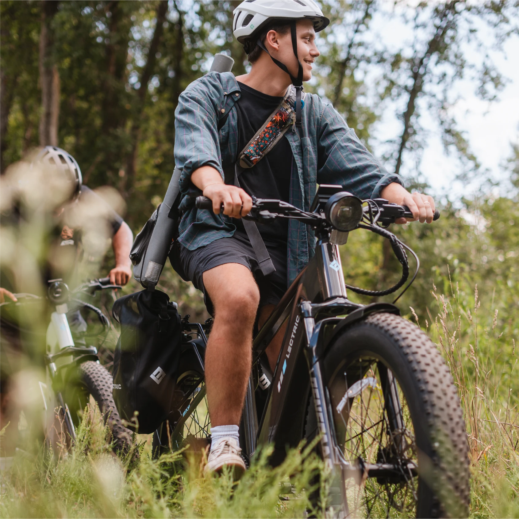 XPeak High-Step 2.0 Long-Range + FREE Rear Rack, Fenders, Elite Headlight, Suspension Seat Post ($316 Value)、mySite、bearsvspackers