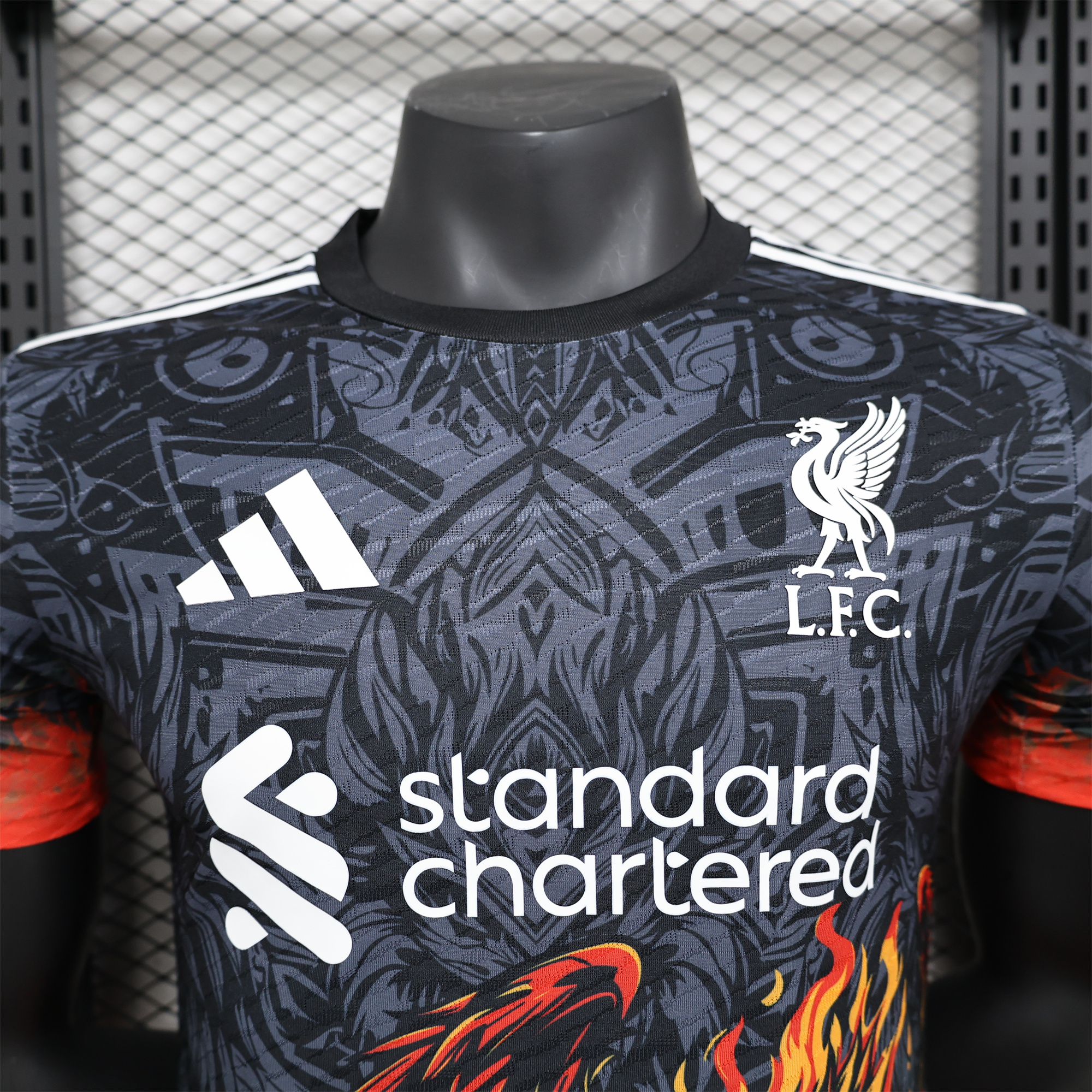 JerseysGala.com | Liver.pool 24-25 Red Fire Phoenix Special Edition Jersey - Player Version -Customize Name, Number and Patch | Worldwide Shipping