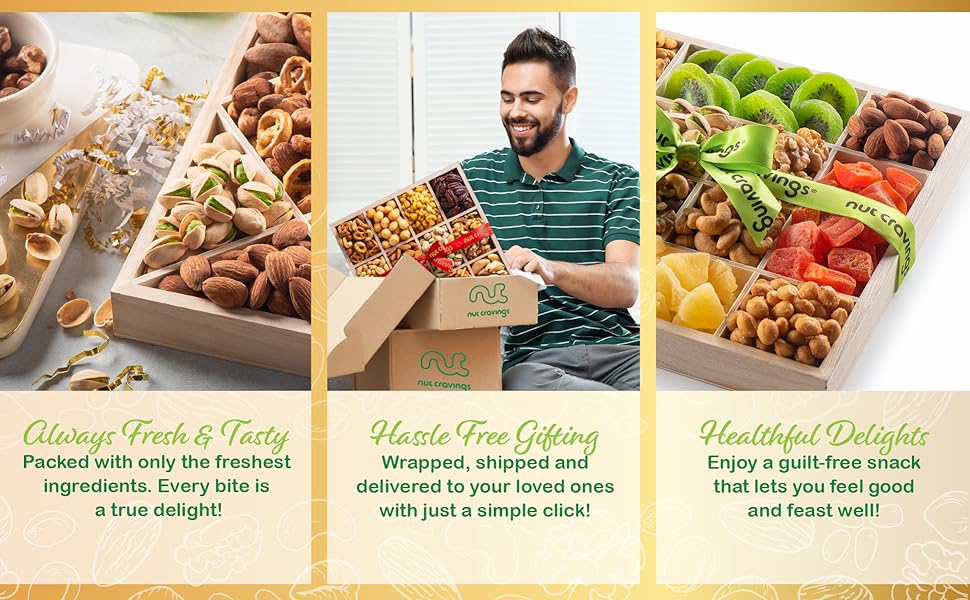 gourmet gift baskets - nuttin' says yum better