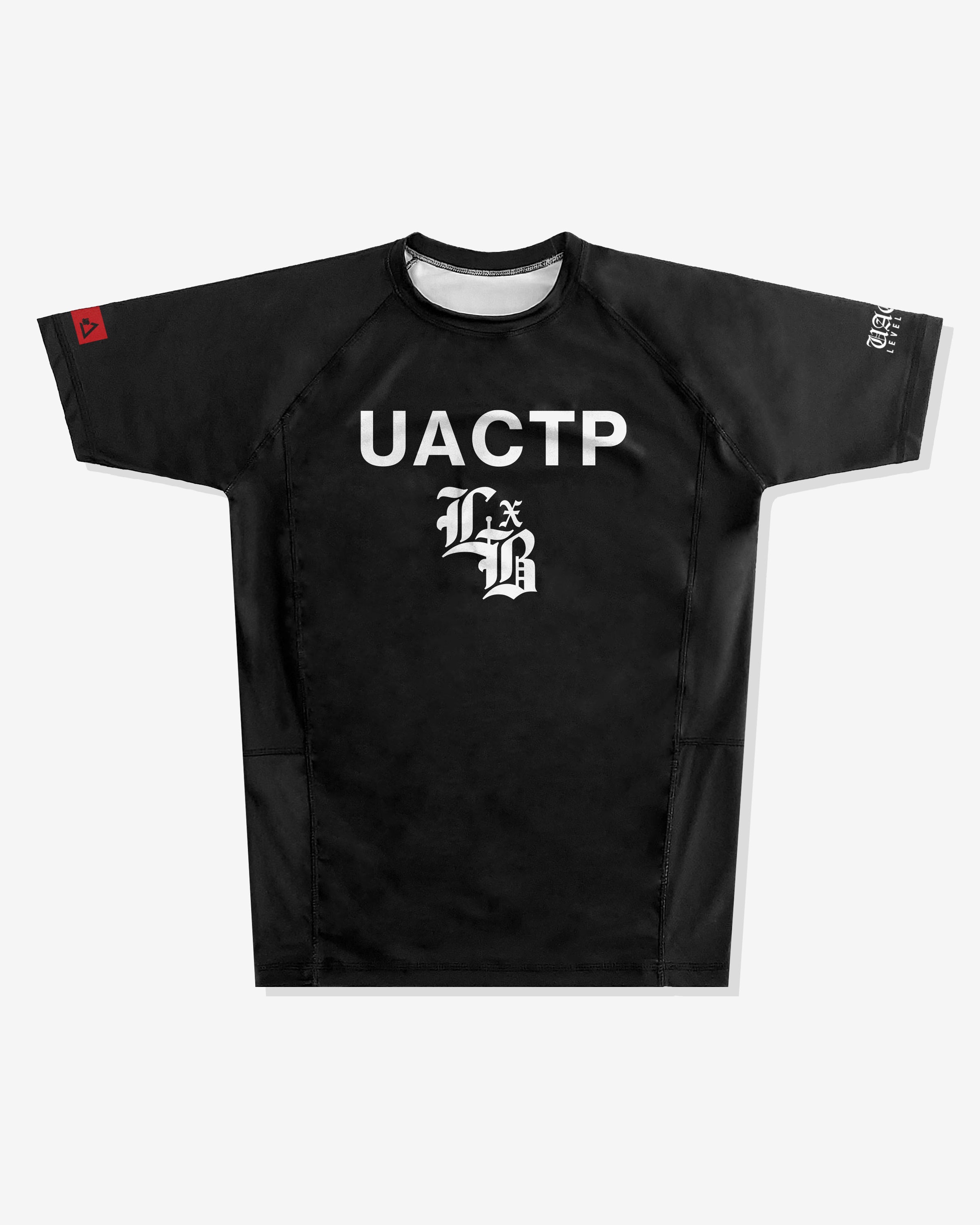 UACTP X LEVELXBLACK SS RASHGUARD