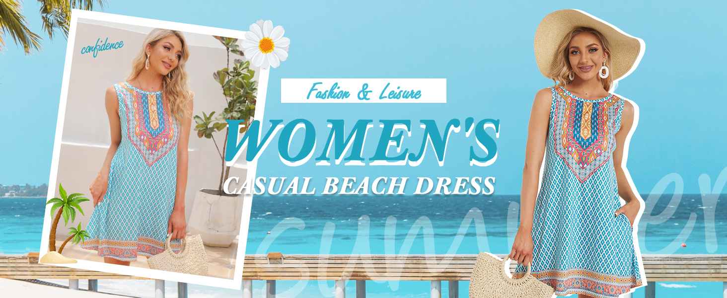 light blue sun dress