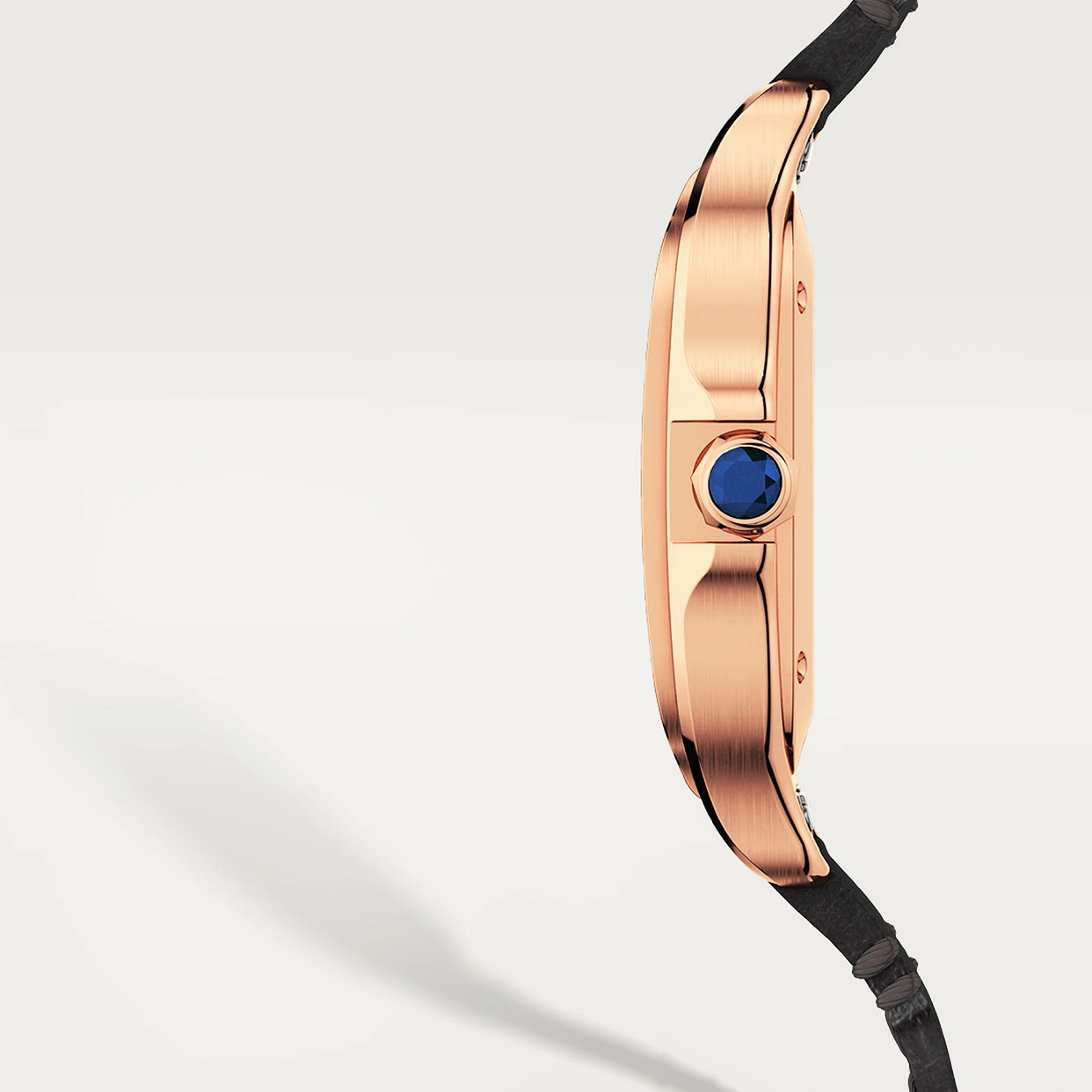 Super Clone 1:1 CARTIER SANTOS Medium Model Rose Gold WGSA0028 Replica-fasswatch