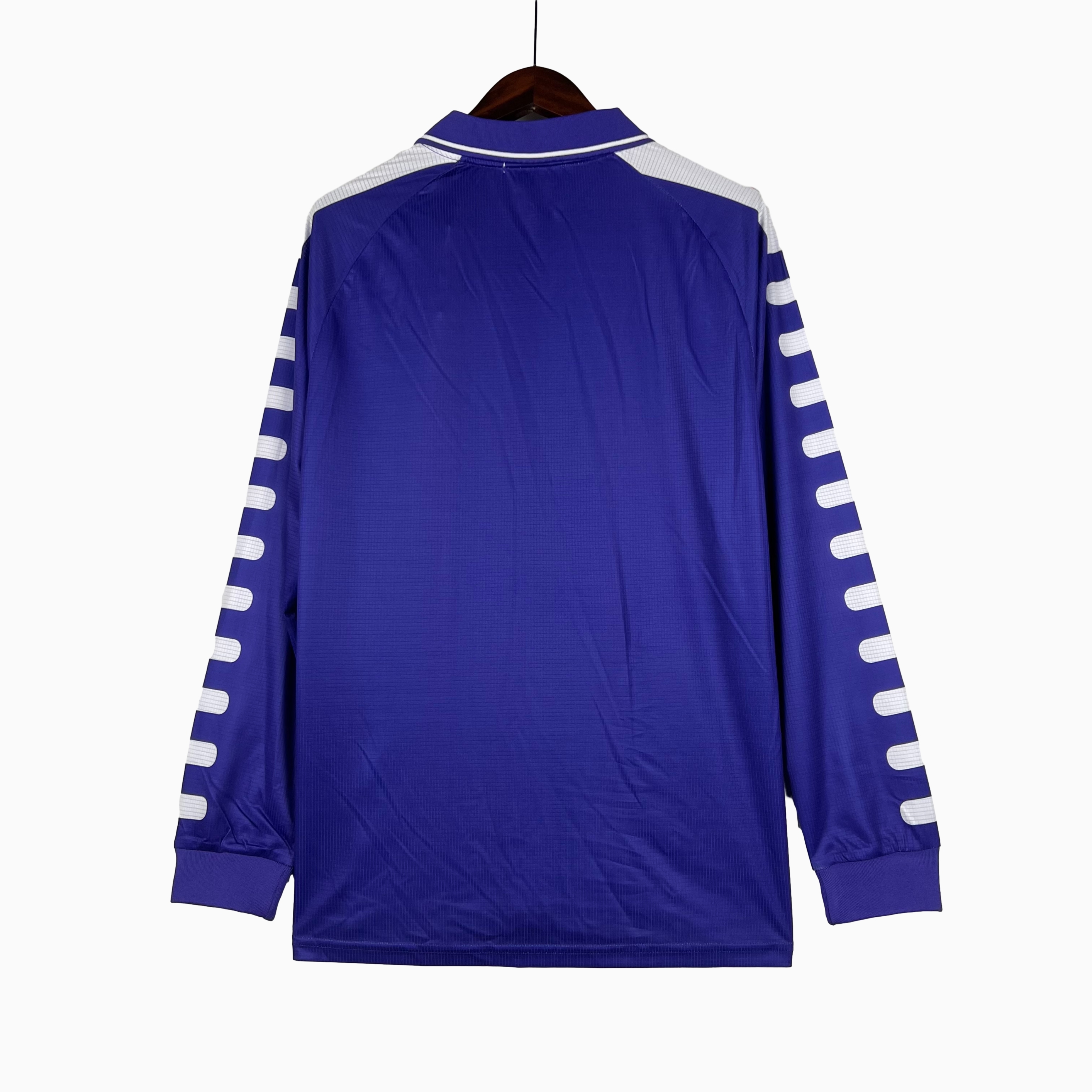 ManixJersey.com | Retro Fiorentina 1998 Home Stadium Long Sleeve Jersey -Customize Name, Number and Patch | Worldwide Shipping