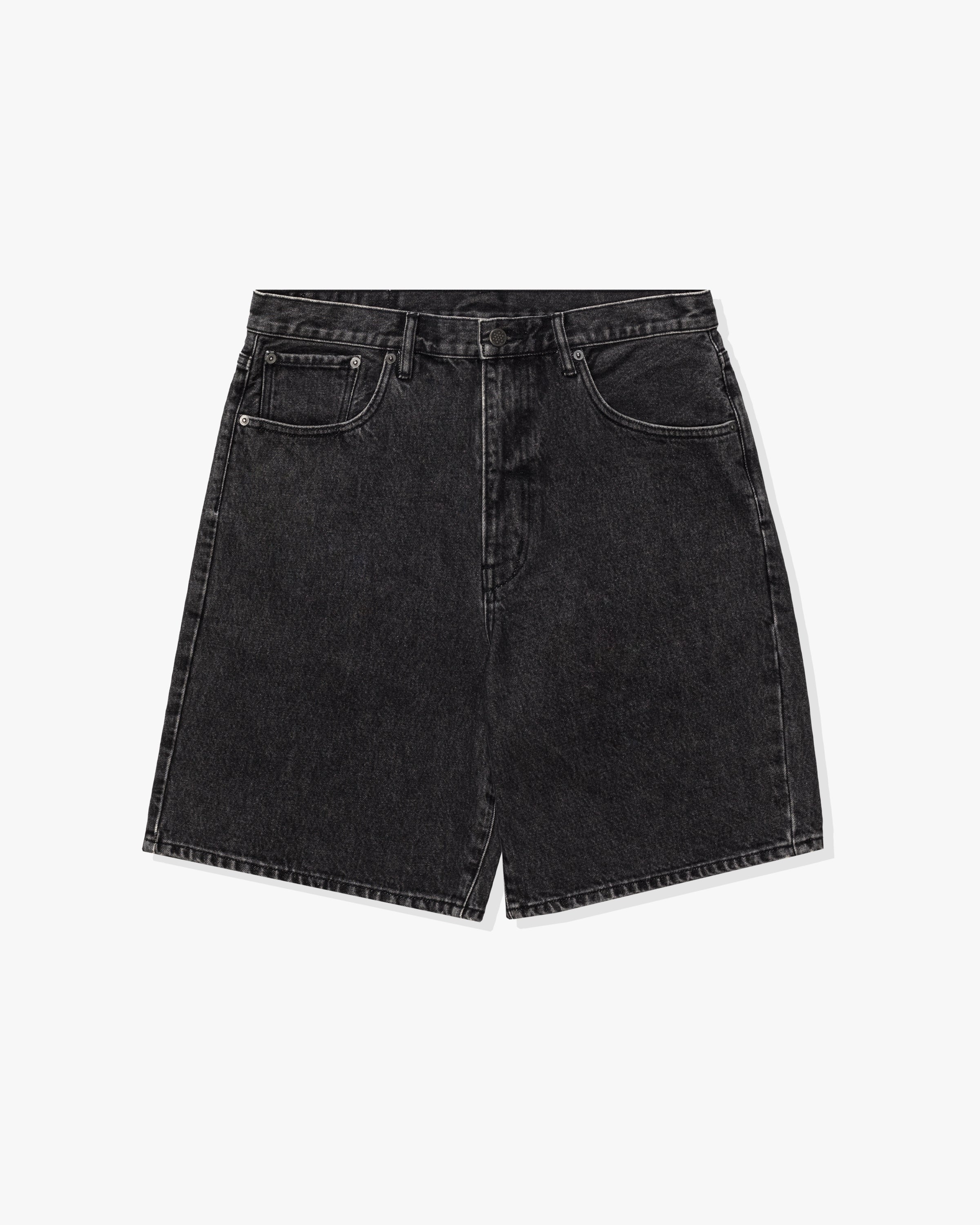 UNDEFEATED 5-POCKET DENIM SHORT - BLACK