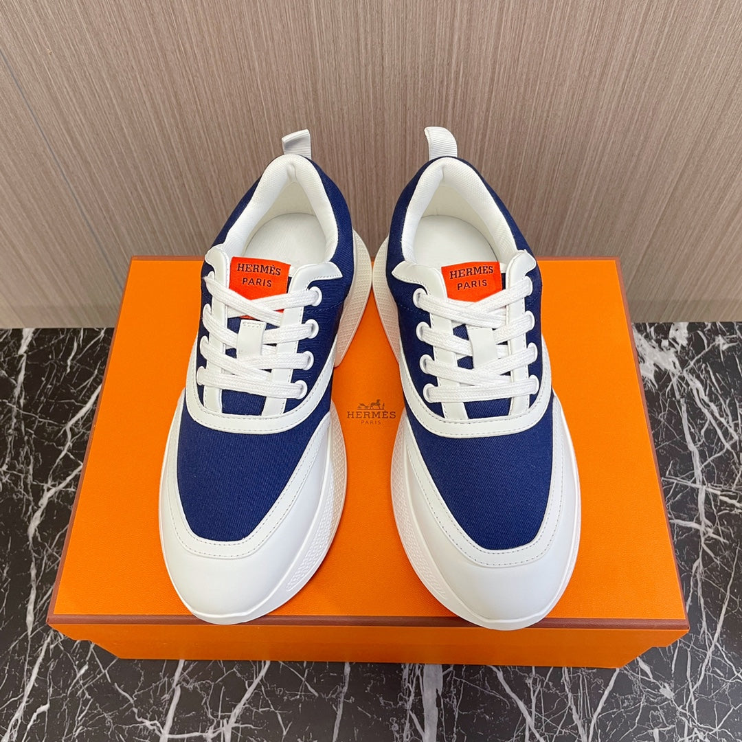 GIGA SNEAKER NAVY MIX WHITE CALFSKIN、mysite、Cacoeks