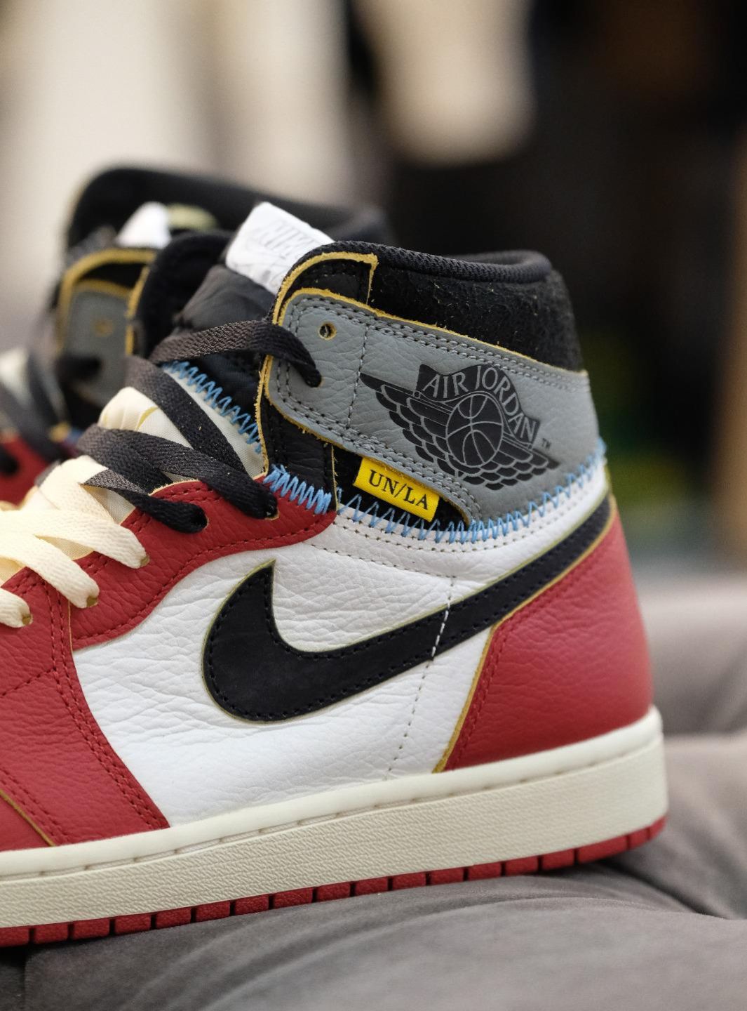 Air Jordan 1 Retro High OG SP Union LA Chicago Shadow、JORDAN、Cacoeks