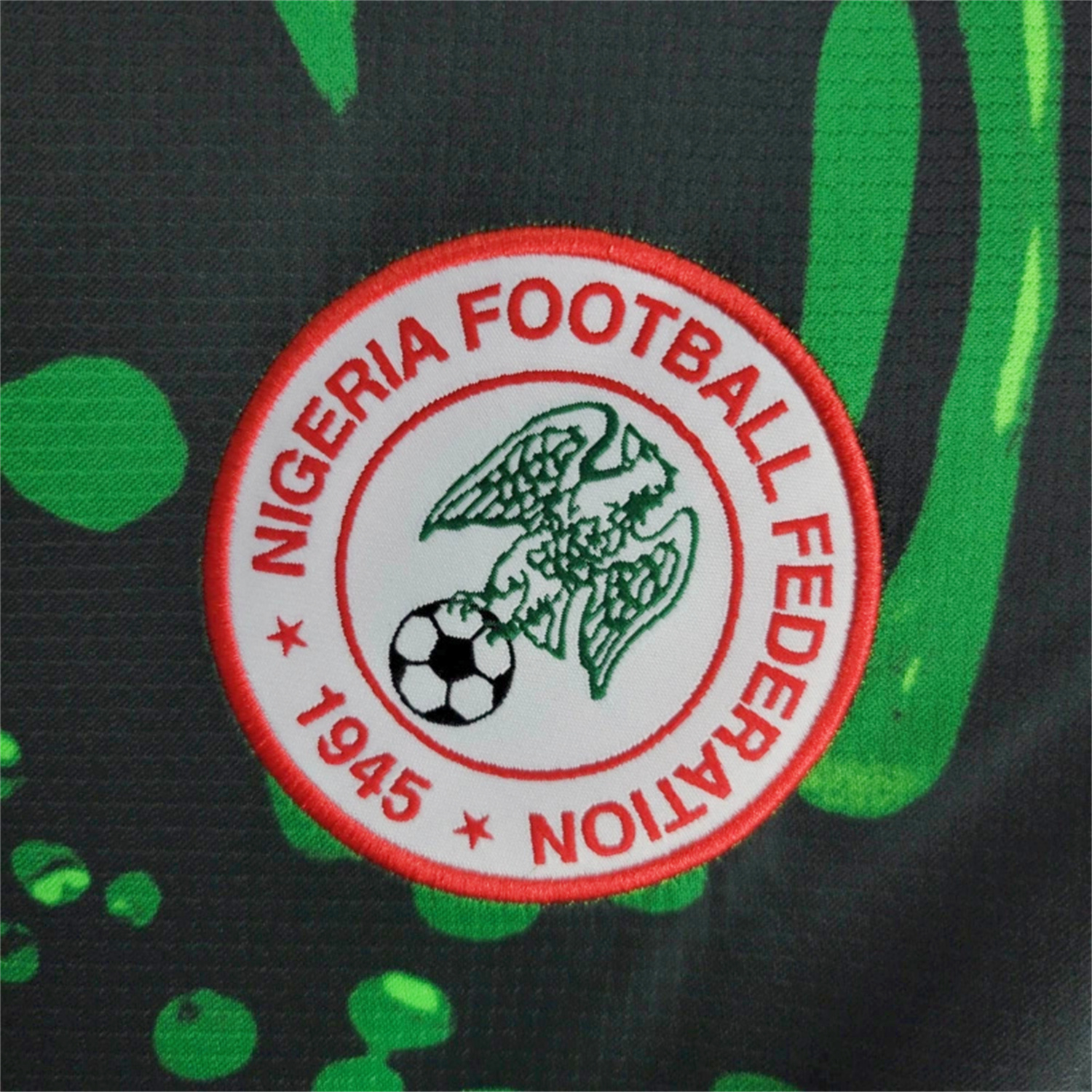UltraTrikot-Nigeria 24-25 Away Green Jersey - Fans Version