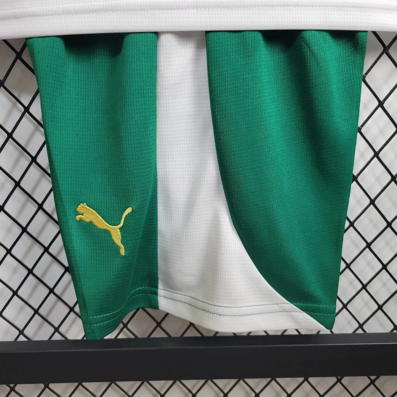 ManixJersey.com | Palmeiras 2024 Away Stadium Kids Kit -Customize Name, Number and Patch | Worldwide Shipping