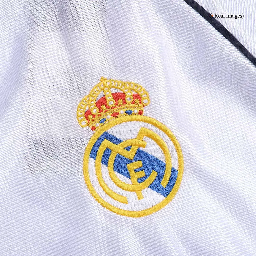 1999-00 Real Madrid Retro Away long soccer jersey-Retro version: Ajax 24-25 Home Stadium Jersey - Fans Version mysite: Adidas luxuryfootballshirts.com: https://www.luxuryfootballshirts.com/