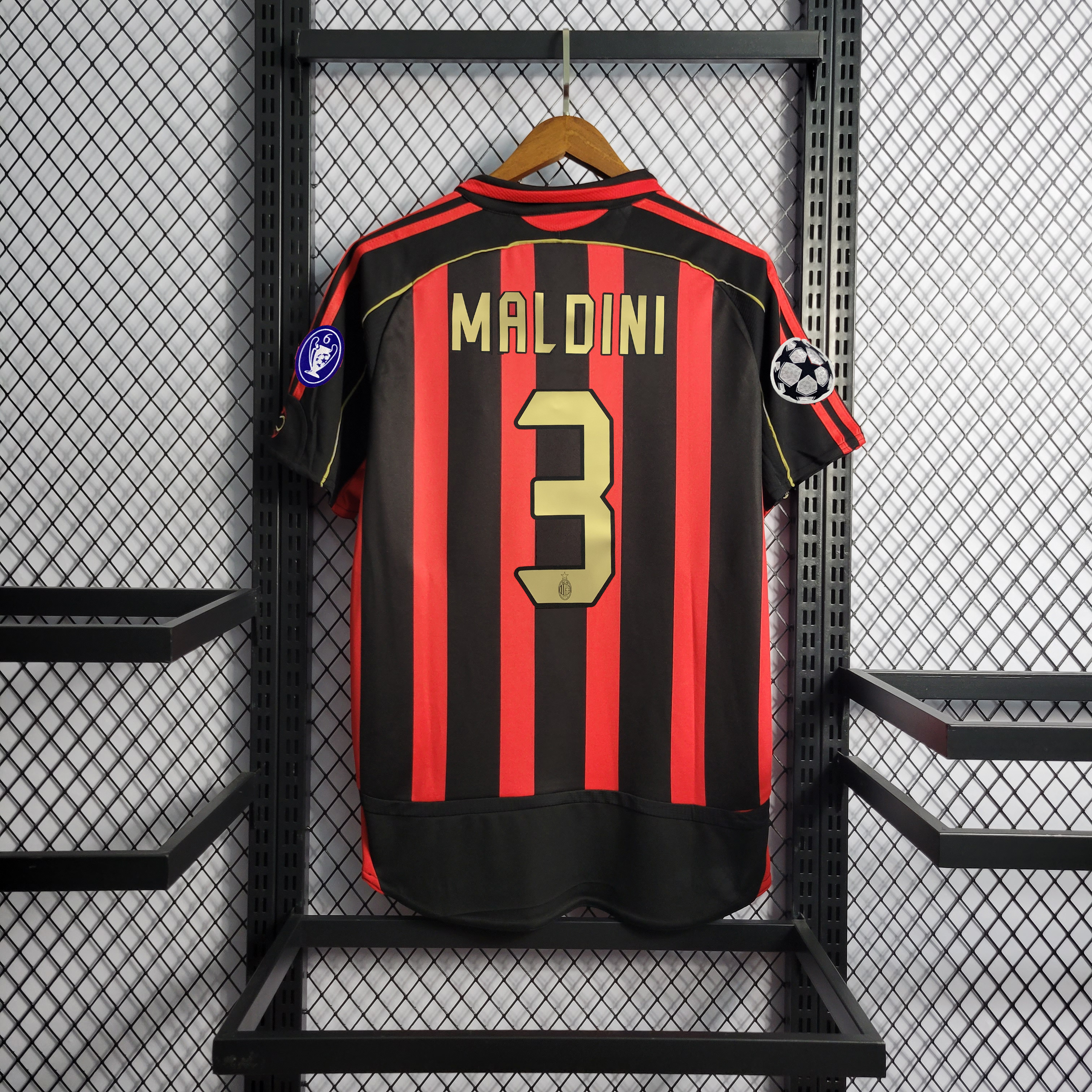 JerseysGala.com | Retro AC Milan 06-07 Home Stadium Jersey -Customize Name, Number and Patch | Worldwide Shipping