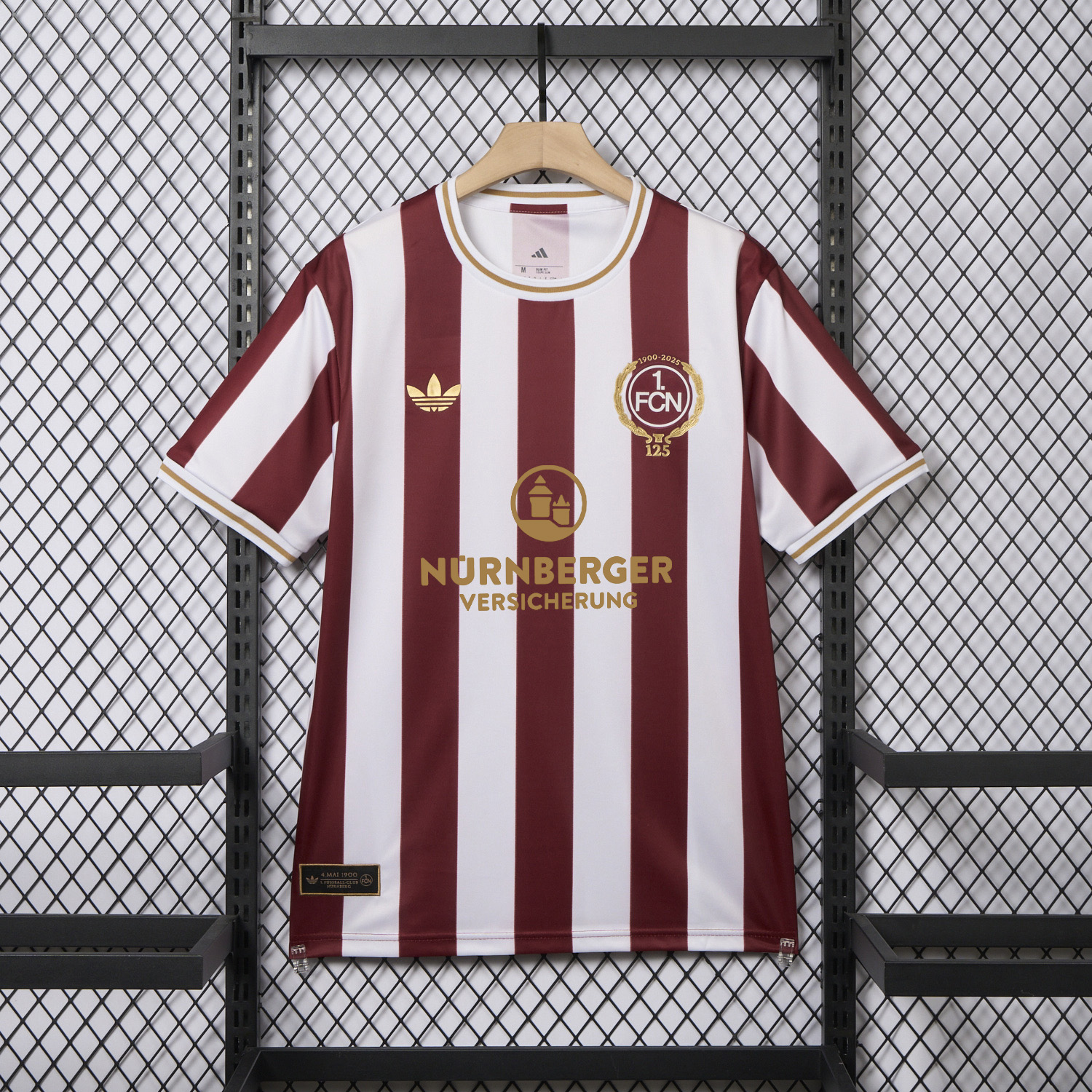 UltraTrikot-Nürnberg 24-25 125-Year Anniversary Jersey With Sponsors - Fans Version