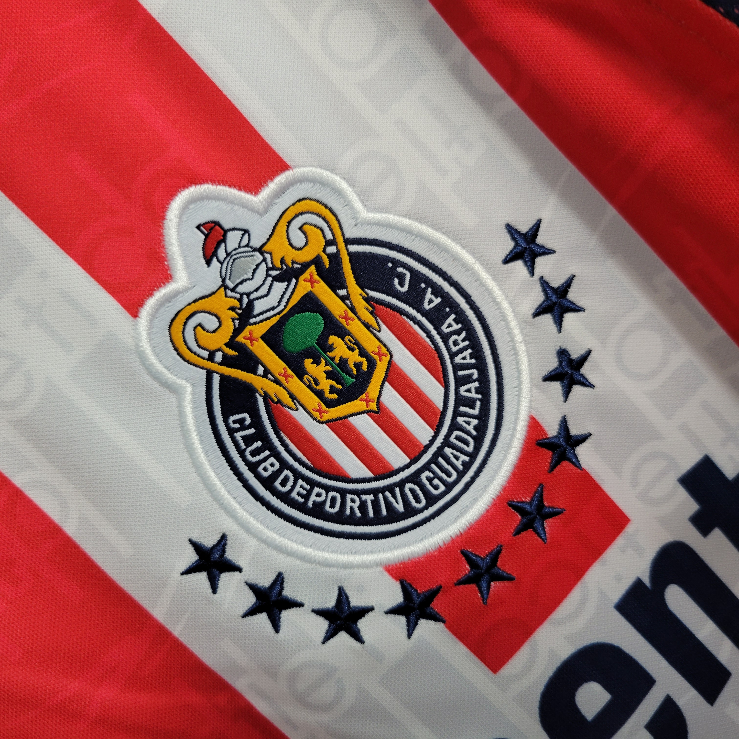 ManixJersey.com | Retro Chivas de Guadalajara 99-00 Home Stadium Jersey -Customize Name, Number and Patch | Worldwide Shipping