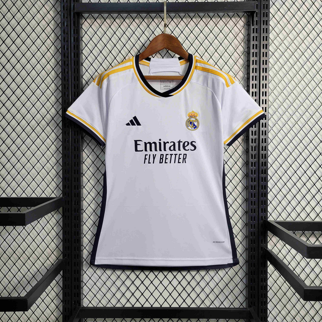 unitedfutballjersey-23-24 Real Madrid Home Jersey - Woman Version