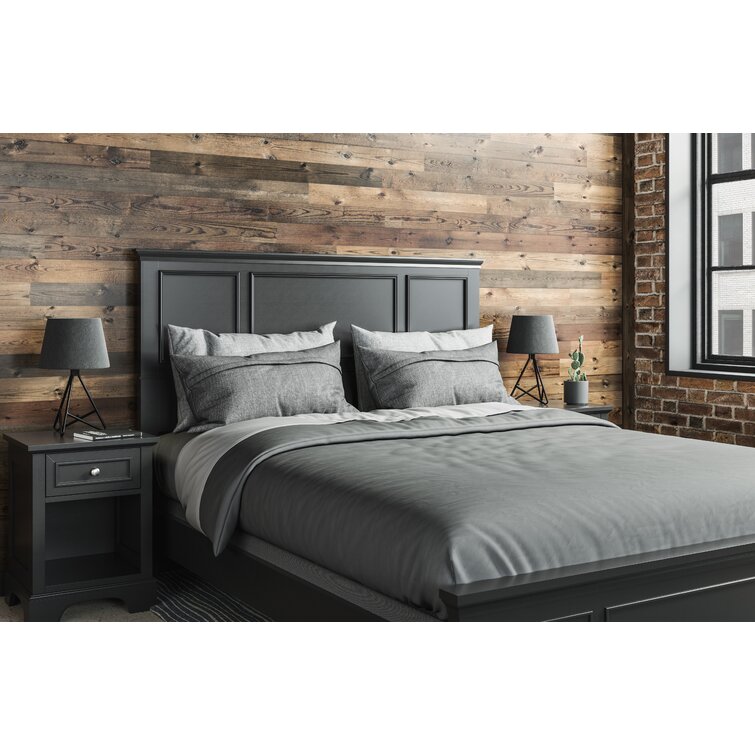 Stesha Solid Wood Bed