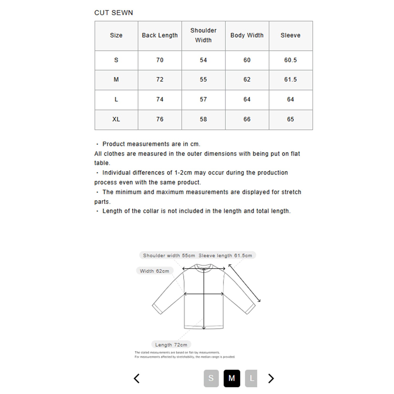 SOPHNET. 25S/S L/S CREWNECK TOP  SOPH-250053 