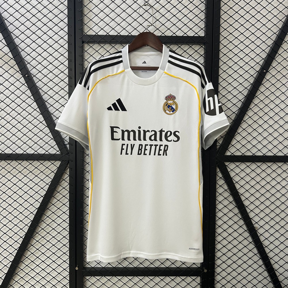 25/26 Real Madrid Home Football Shirt-mysite Custom Football Kit- Nextkits