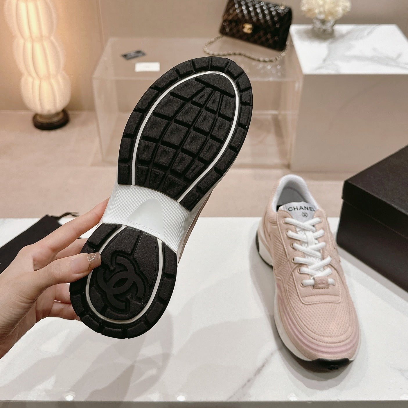 Pale Pink Sneaker Breathable mesh、mysite、Cacoeks