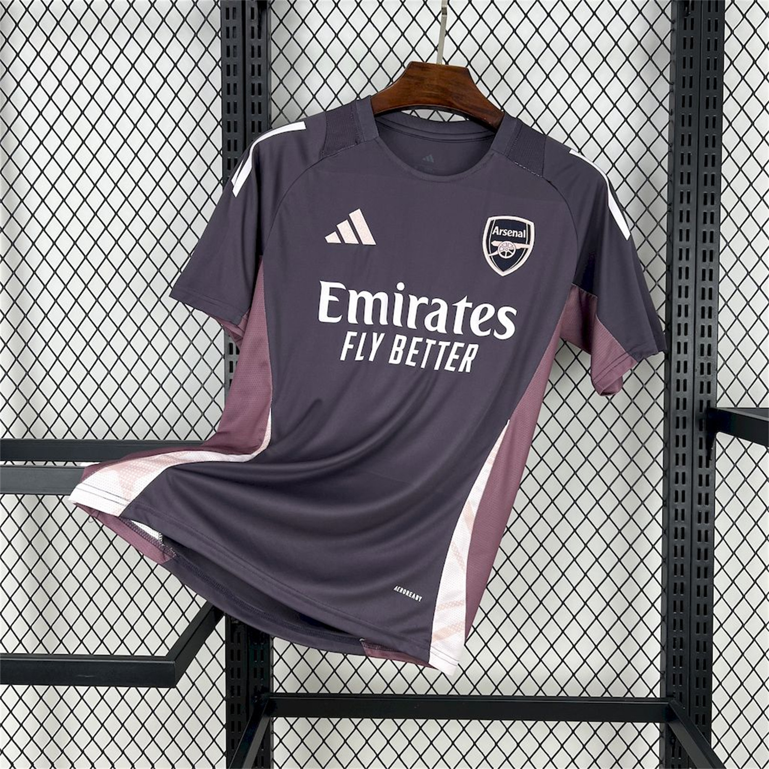 foot-Arsenal 24-25 Deep Purple Training Jersey - Fans Version